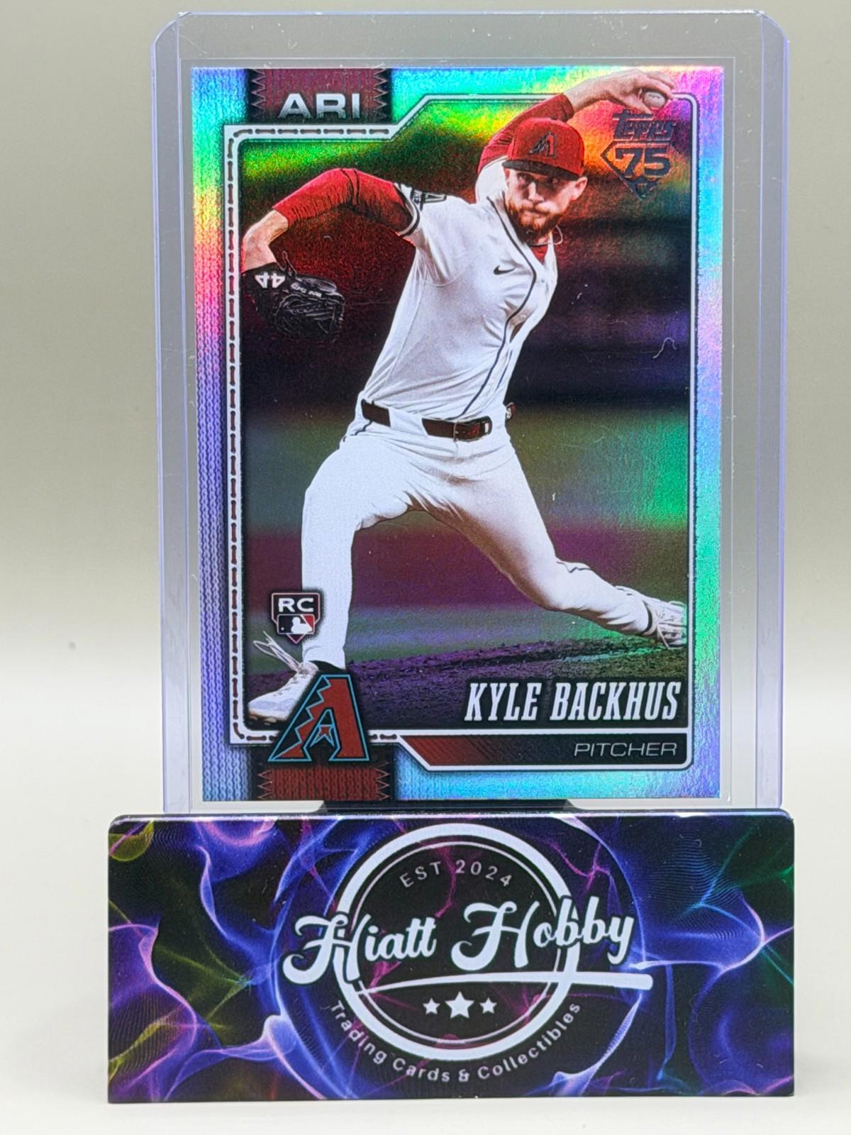 2026 Topps Series 1 #21 Kyle Backhus - Rainbow Foil