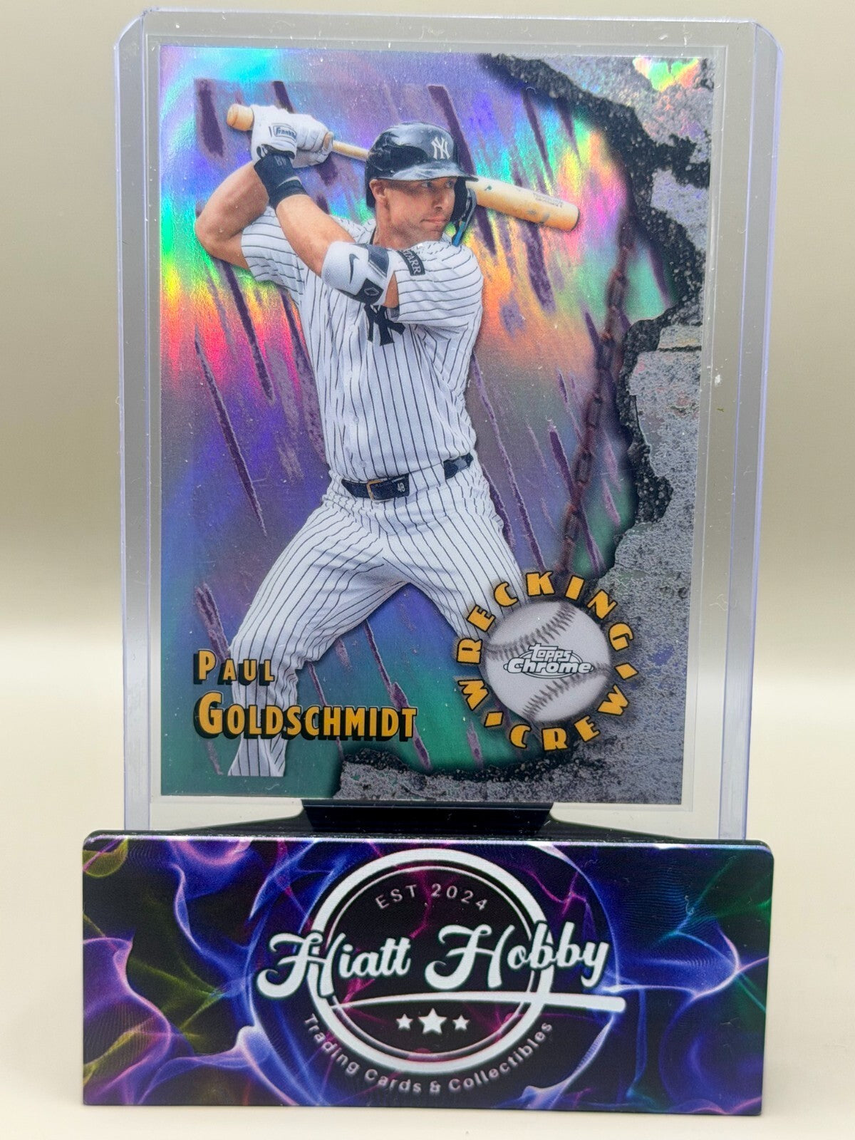 2026 Topps Chrome - #WC-9 Paul Goldschmidt - Wrecking Crew