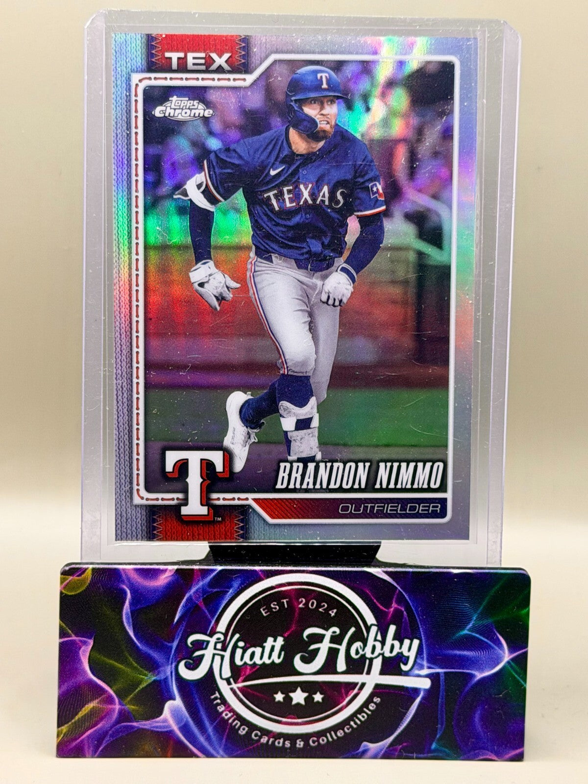 2026 Topps Chrome - #101 Brandon Nimmo - Refractor