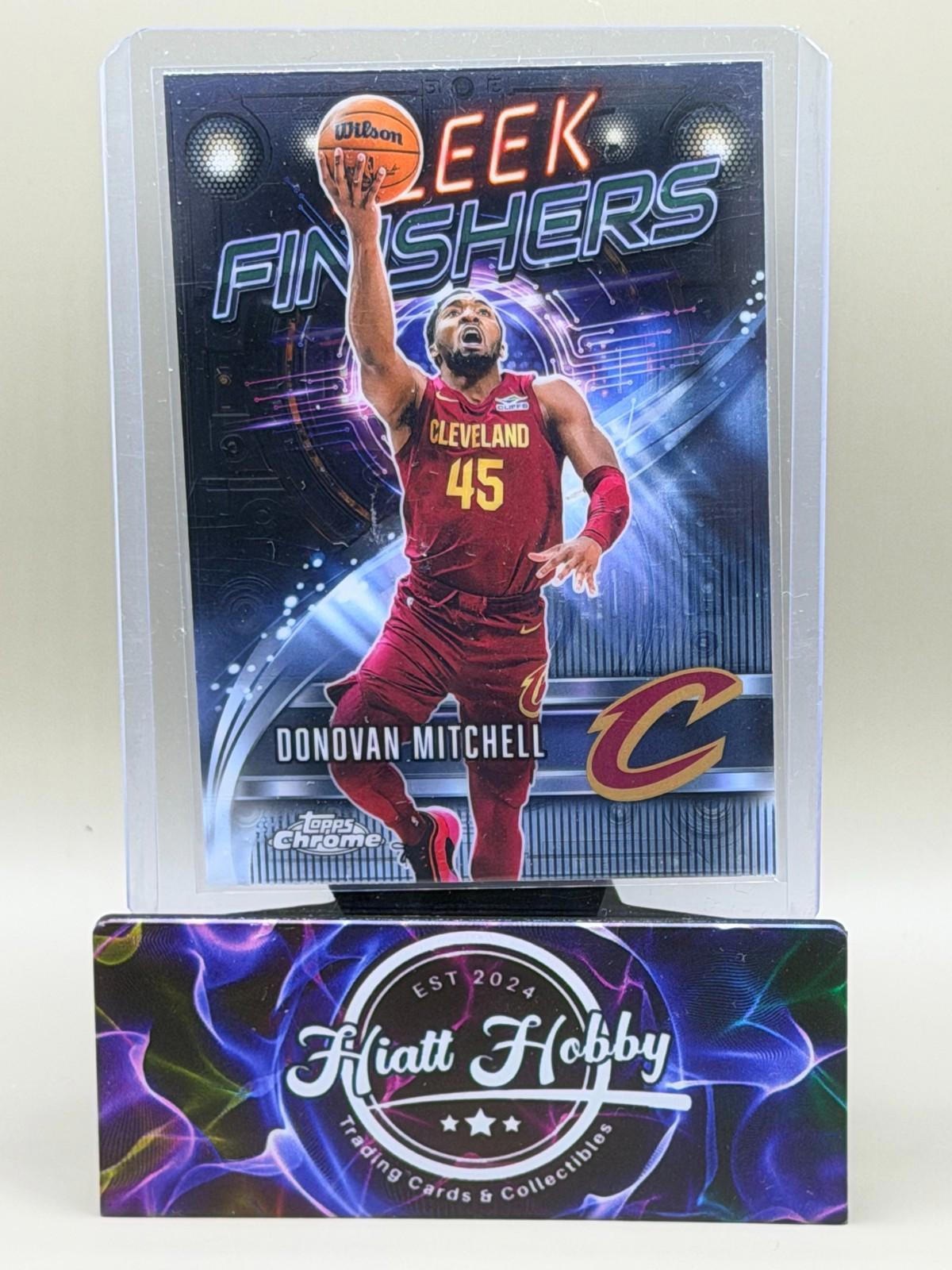 2025-26 Topps Chrome - Sleek Finishers Donovan Mitchell #SF-7