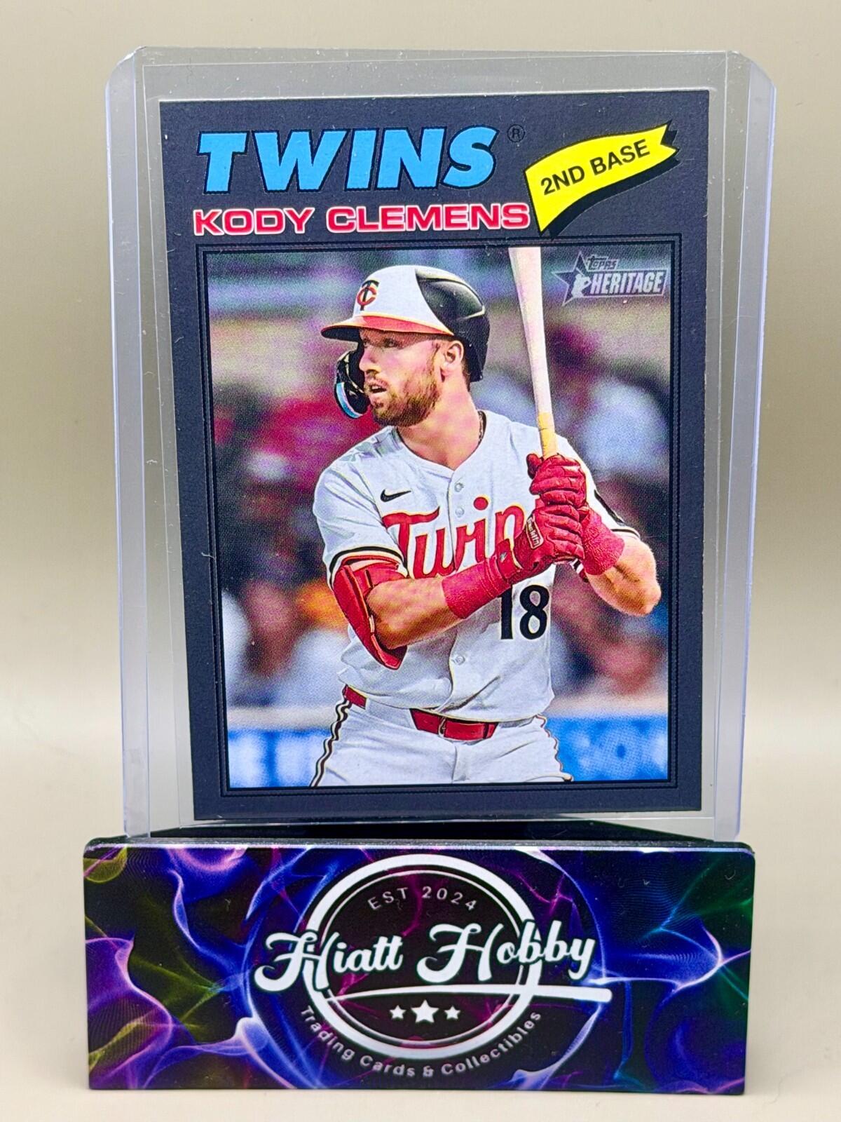 2026 Topps Heritage - #321 Kody Clemens - Dark Gray Bordered
