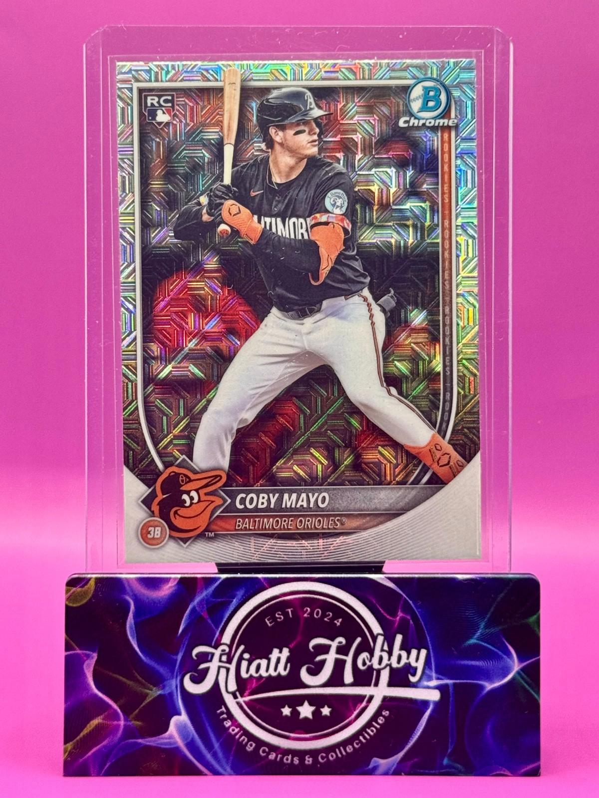 2025 Bowman Chrome - Coby Mayo #37 - Mojo Refractor