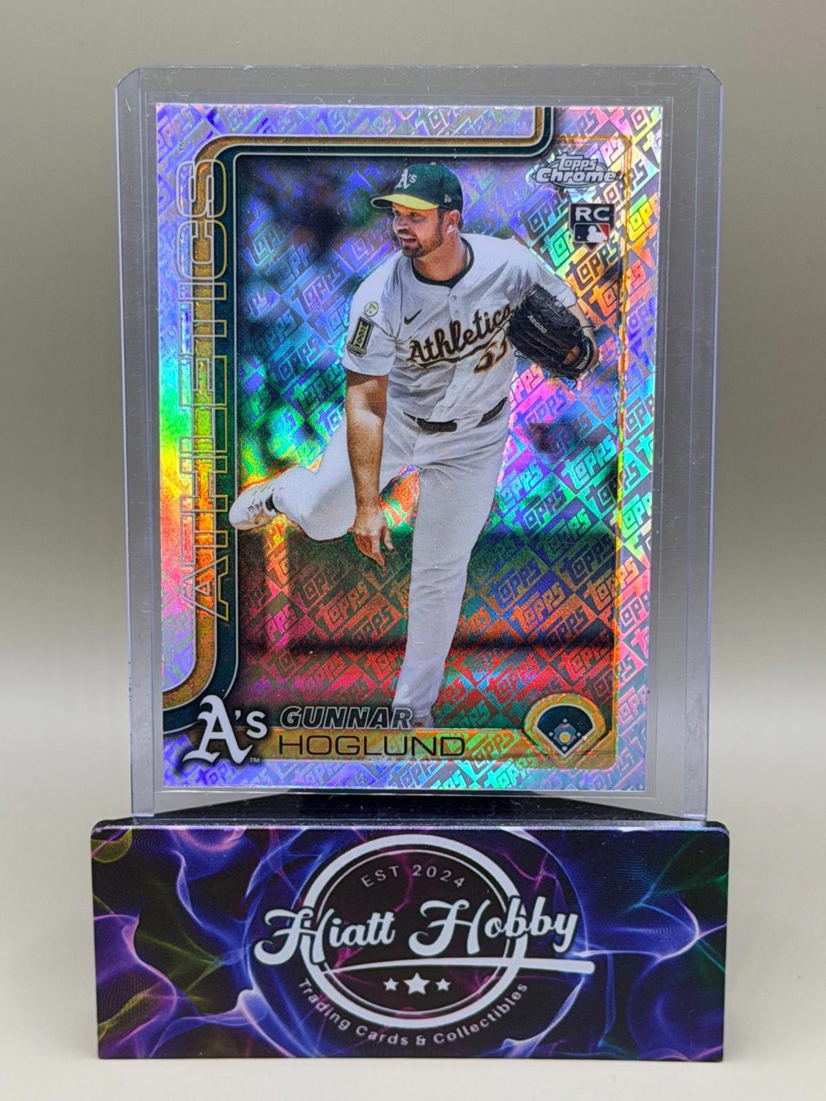 2025 Topps Chrome Update - Gunnar Hoglund #USC127 - Fanatics Logo Refractor (RC)