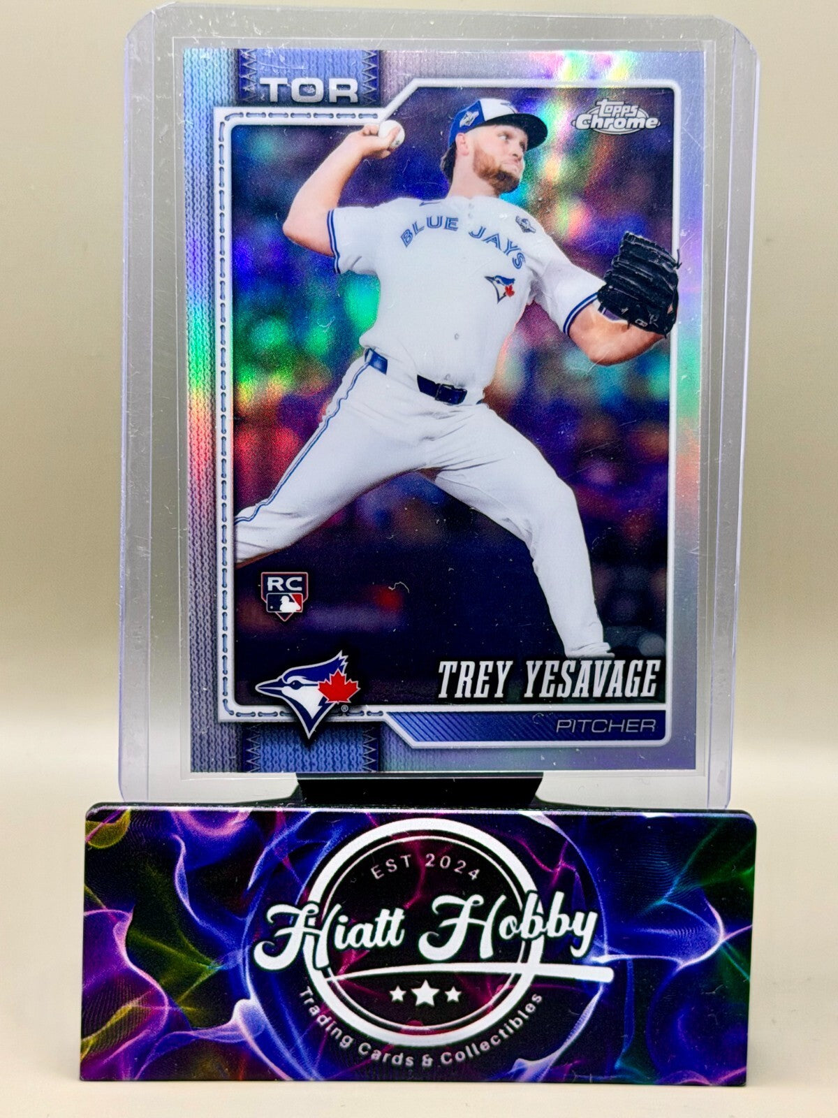 2026 Topps Chrome - #86 Trey Yesavage - Refractor (RC)