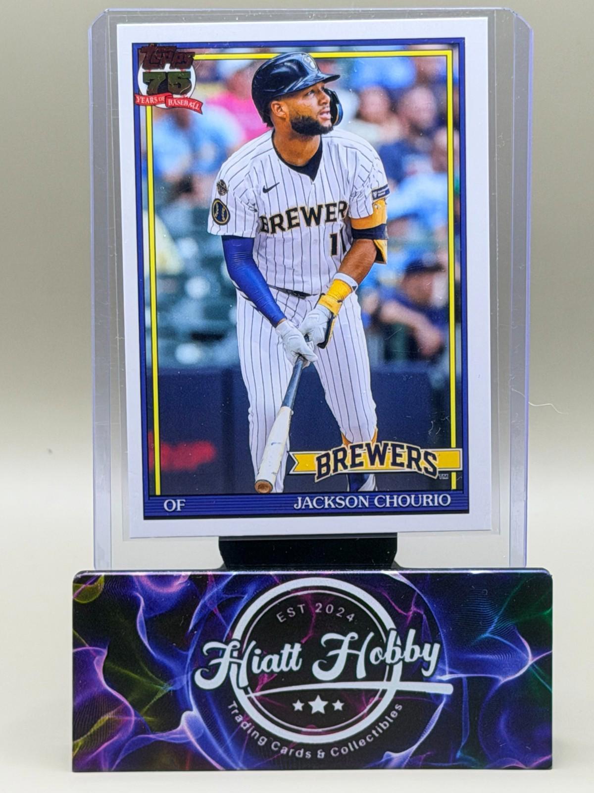 2026 Topps Series 1 #T91-18 Jackson Chourio - 35th Anniversary