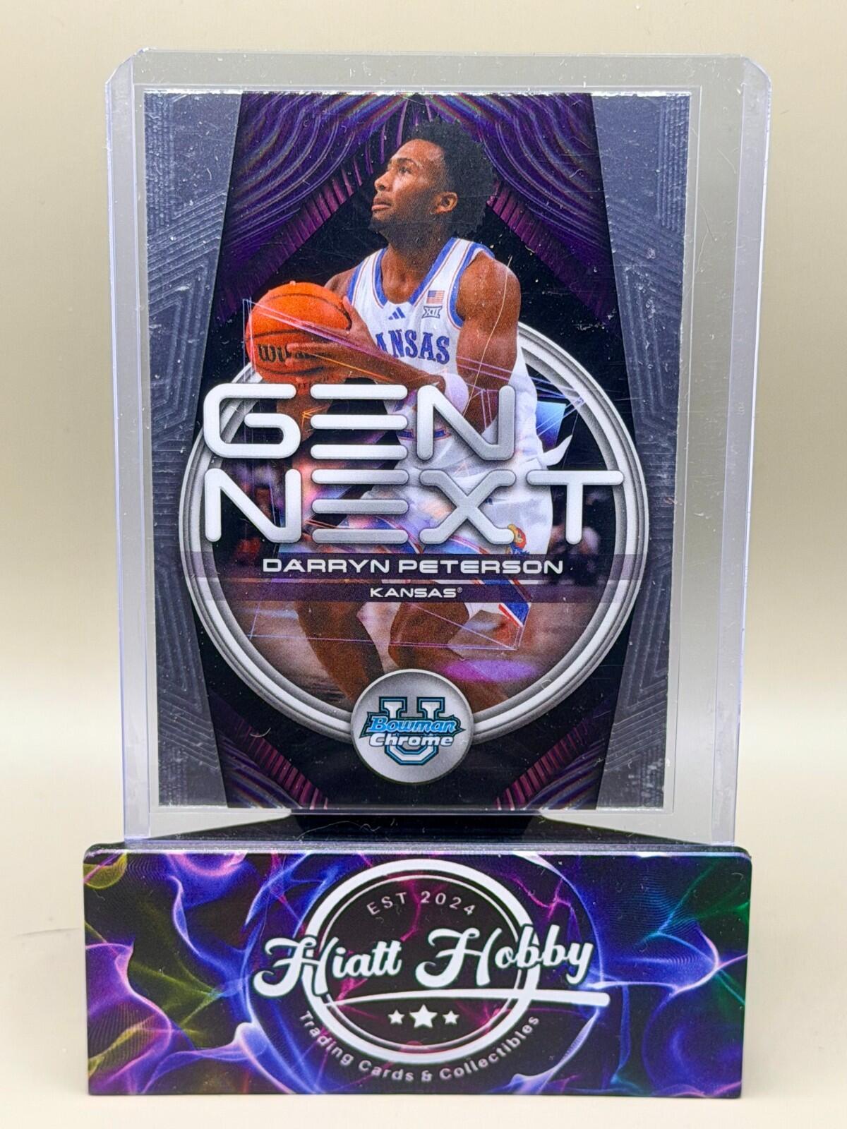 2025-26 Bowman Chrome Basketball - #GN-2 Darryn Peterson - Gen Next