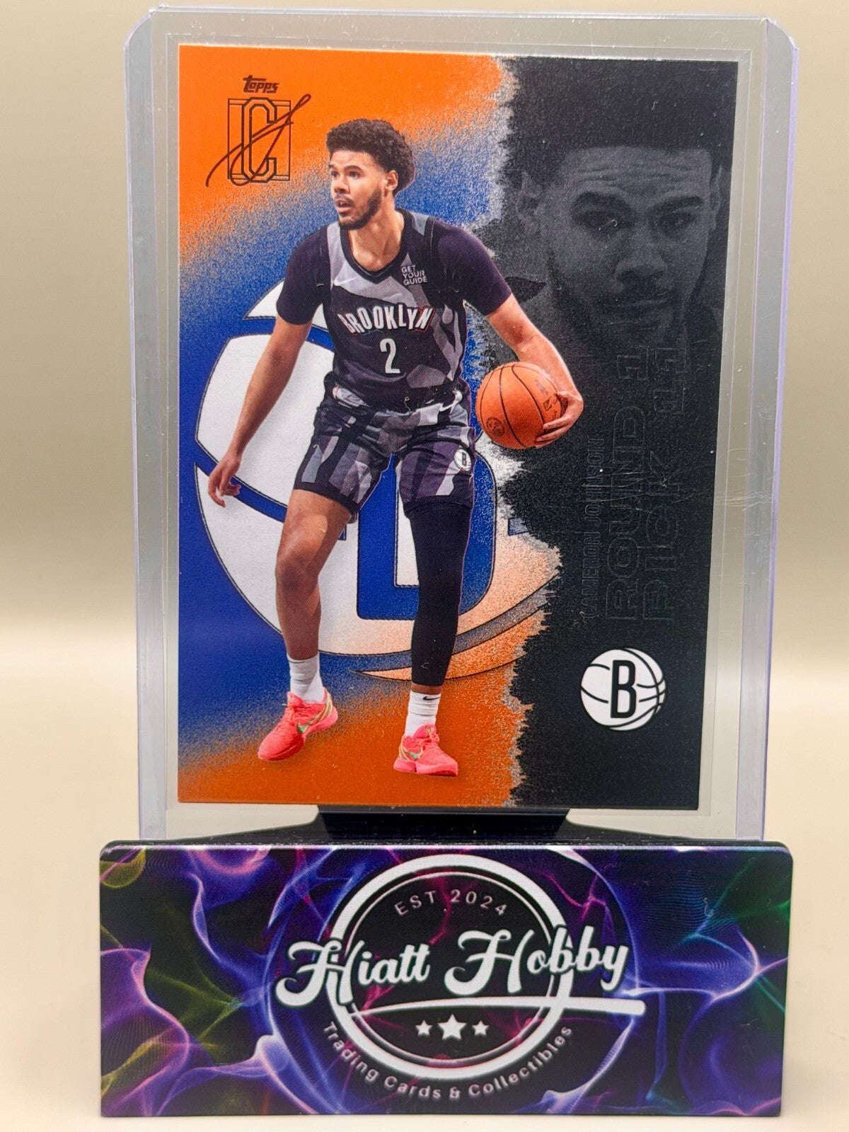 2025-26 Topps Signature Class Basketball - #29 Cameron Johnson - Orange Blue