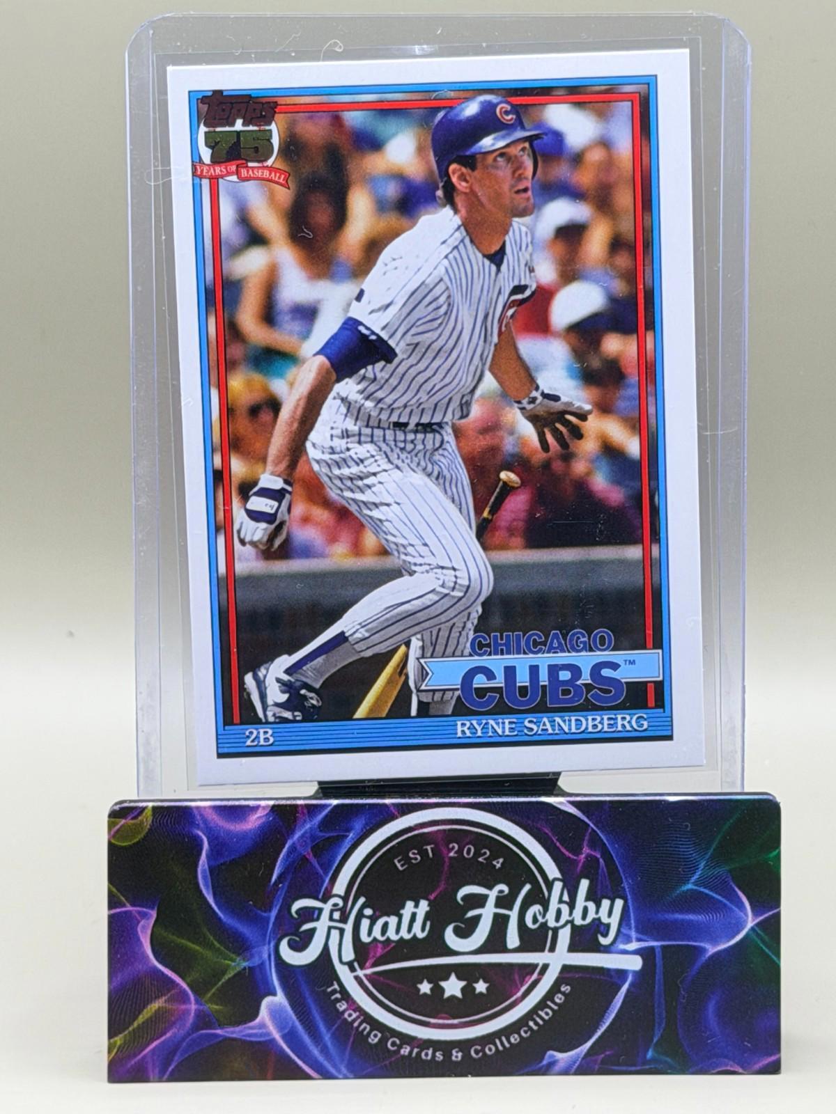 2026 Topps Series 1 #T91-25 Ryne Sandberg - 35th Anniversary