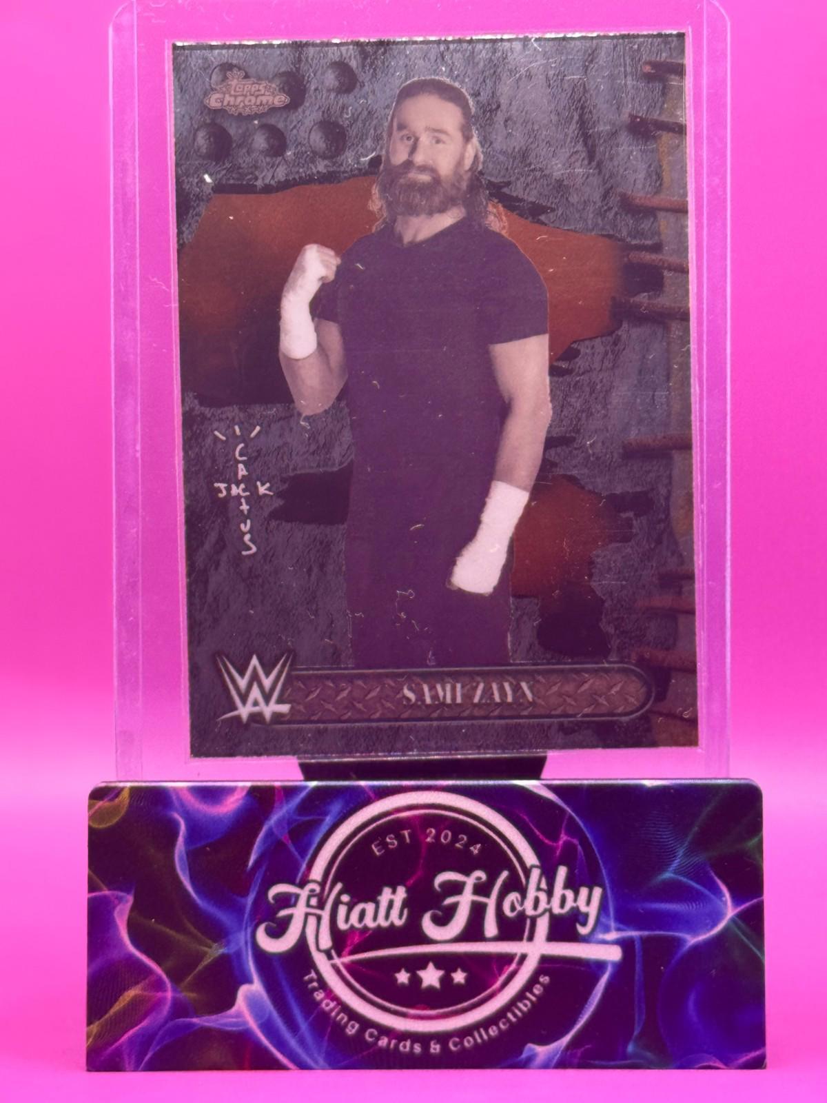 2025 Topps Chrome Cactus Jack WWE - Sami Zayn #72