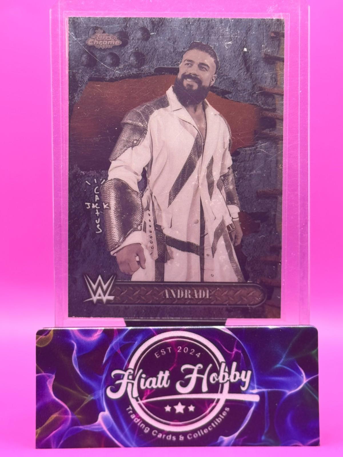 2025 Topps Chrome Cactus Jack WWE - Andrade #14