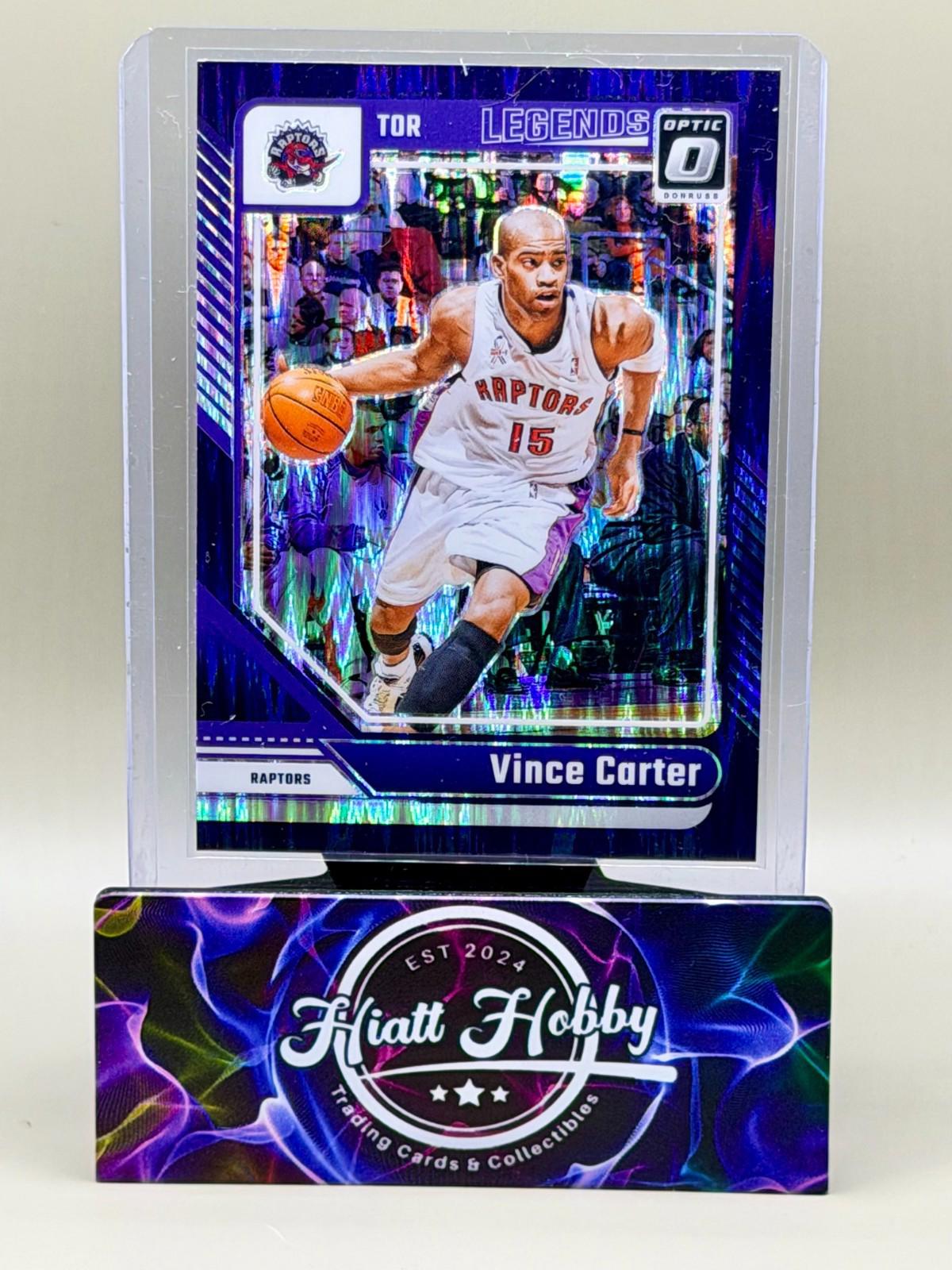 2024-25 Panini Donruss Optic - Vince Carter #245 - Purple Shock Prizm