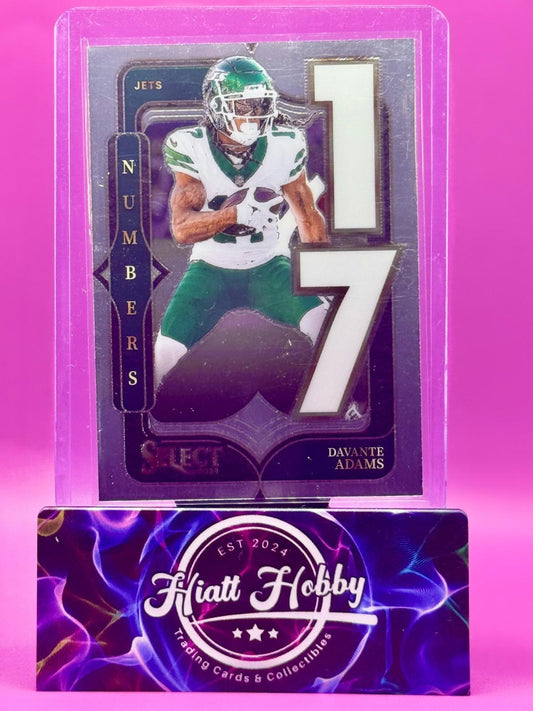 2024 Panini Select - Davante Adams #25 - Numbers