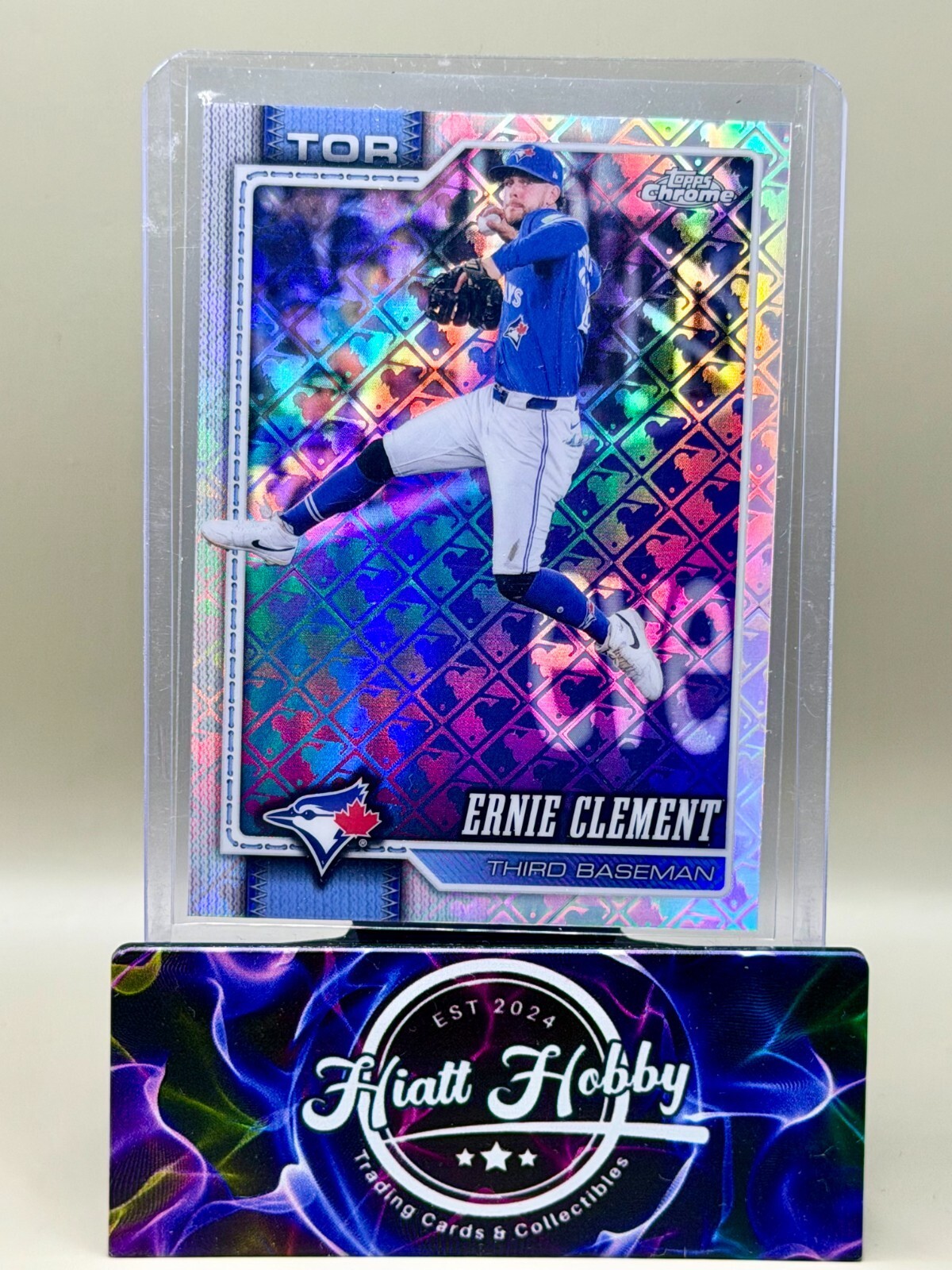 2026 Topps Chrome - #106 Ernie Clement - Logofractor