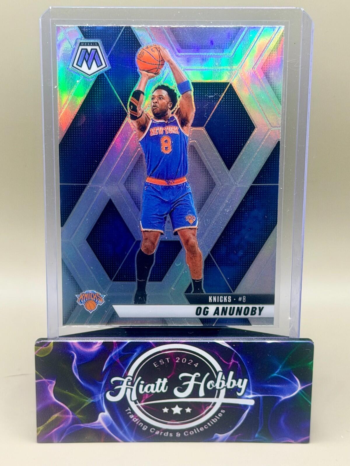 2024-25 Panini Mosaic Basketball - #123 OG Anunoby - Silver