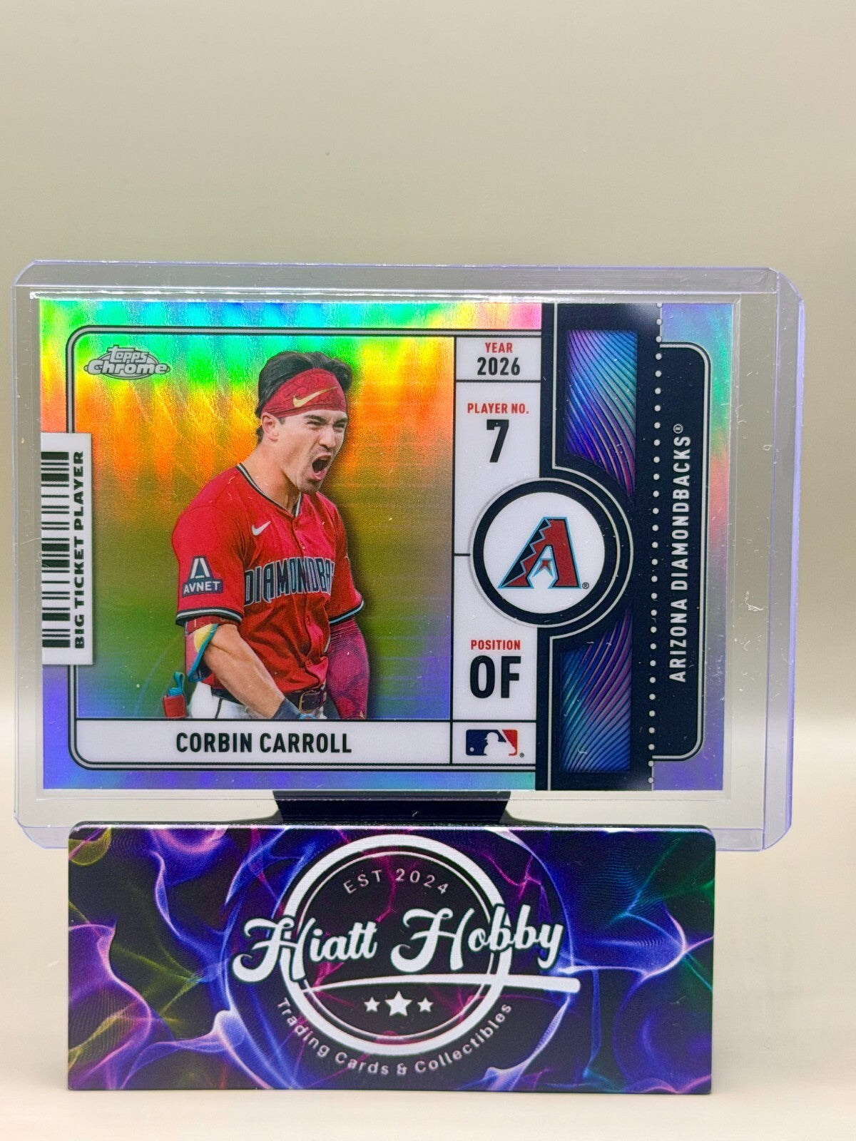 2026 Topps Chrome - #BTP-6 Corbin Carroll - Big Ticket Players