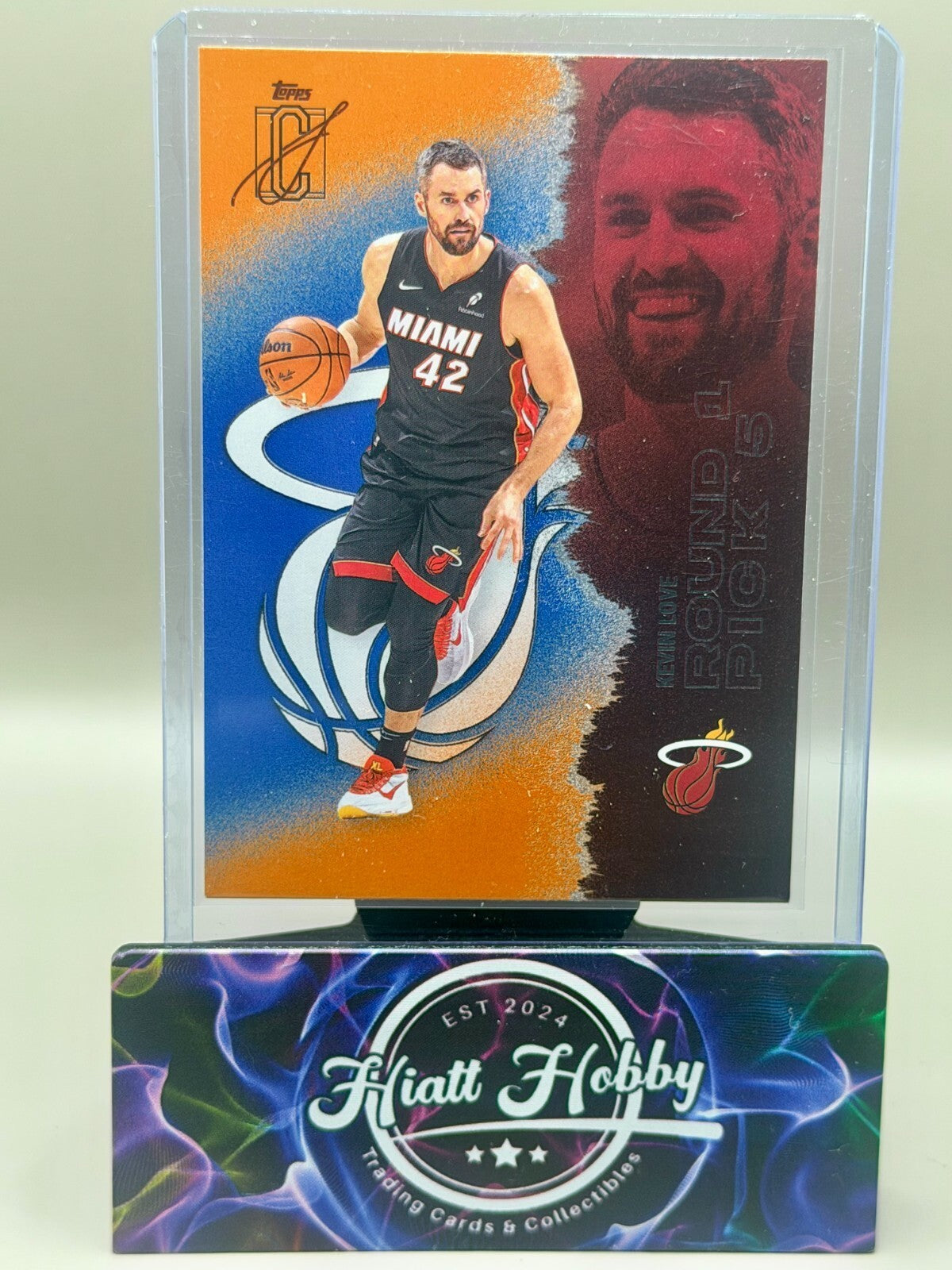 2025-26 Topps Signature Class Basketball - #15 Kevin Love - Orange Blue