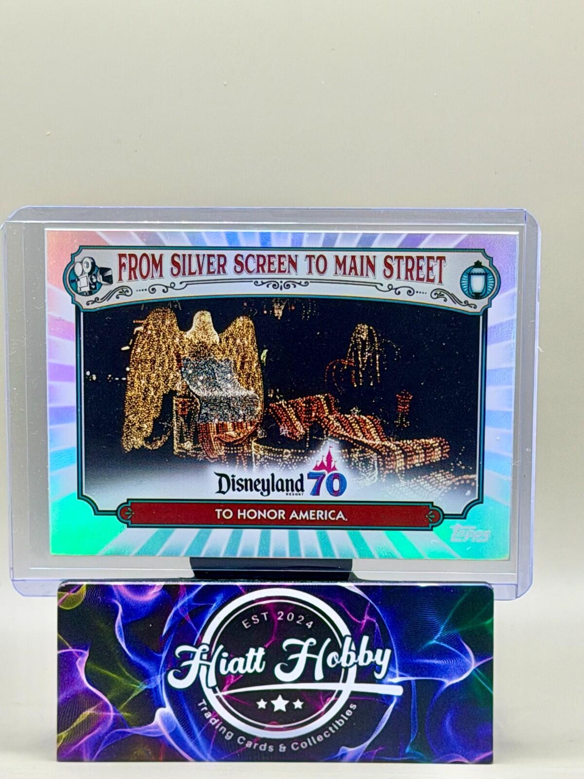 2025 Topps Disneyland 70th - #MS-6 - To Honor America