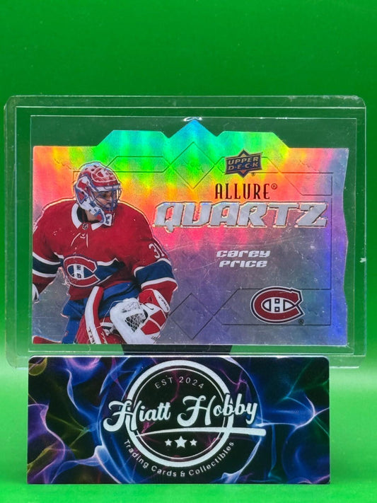 2022-23 Upper Deck Allure - Quartz Carey Price #AQ-CP