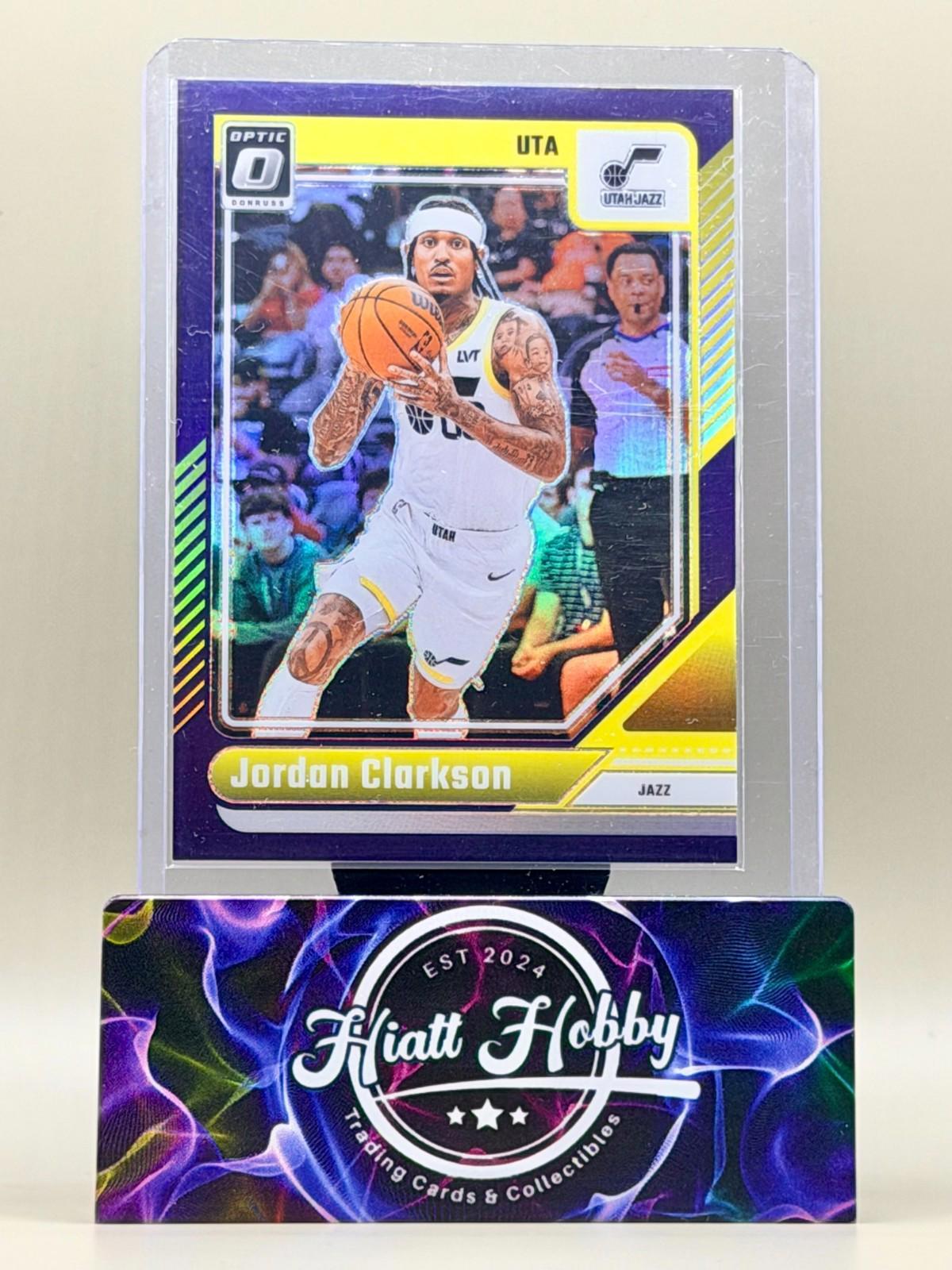 2024-25 Panini Donruss Optic - Jordan Clarkson #122 - Purple Prizm
