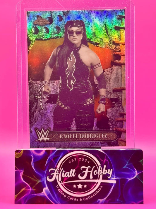 2025 Topps Chrome Cactus Jack WWE - Raquel Rodriguez #49 - Refractor
