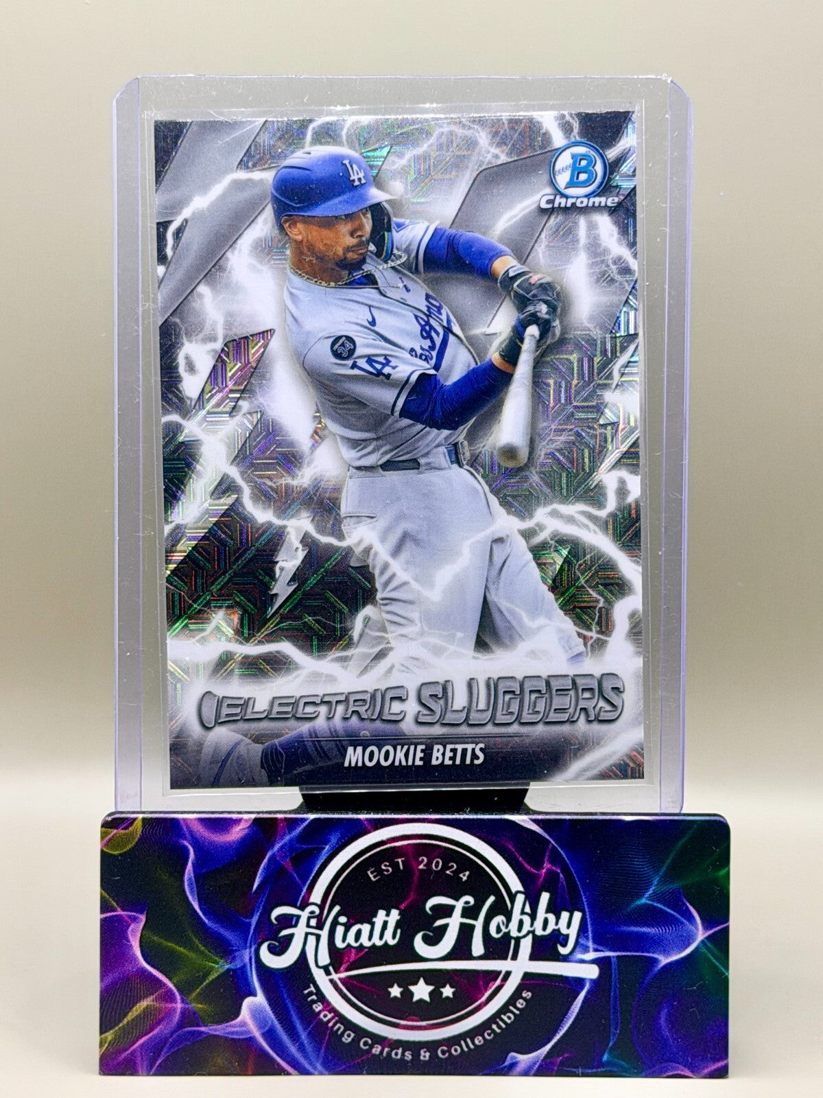 2026 Bowman Chrome Baseball - #ES-5 Mookie Betts - Electric Sluggers - Mojo