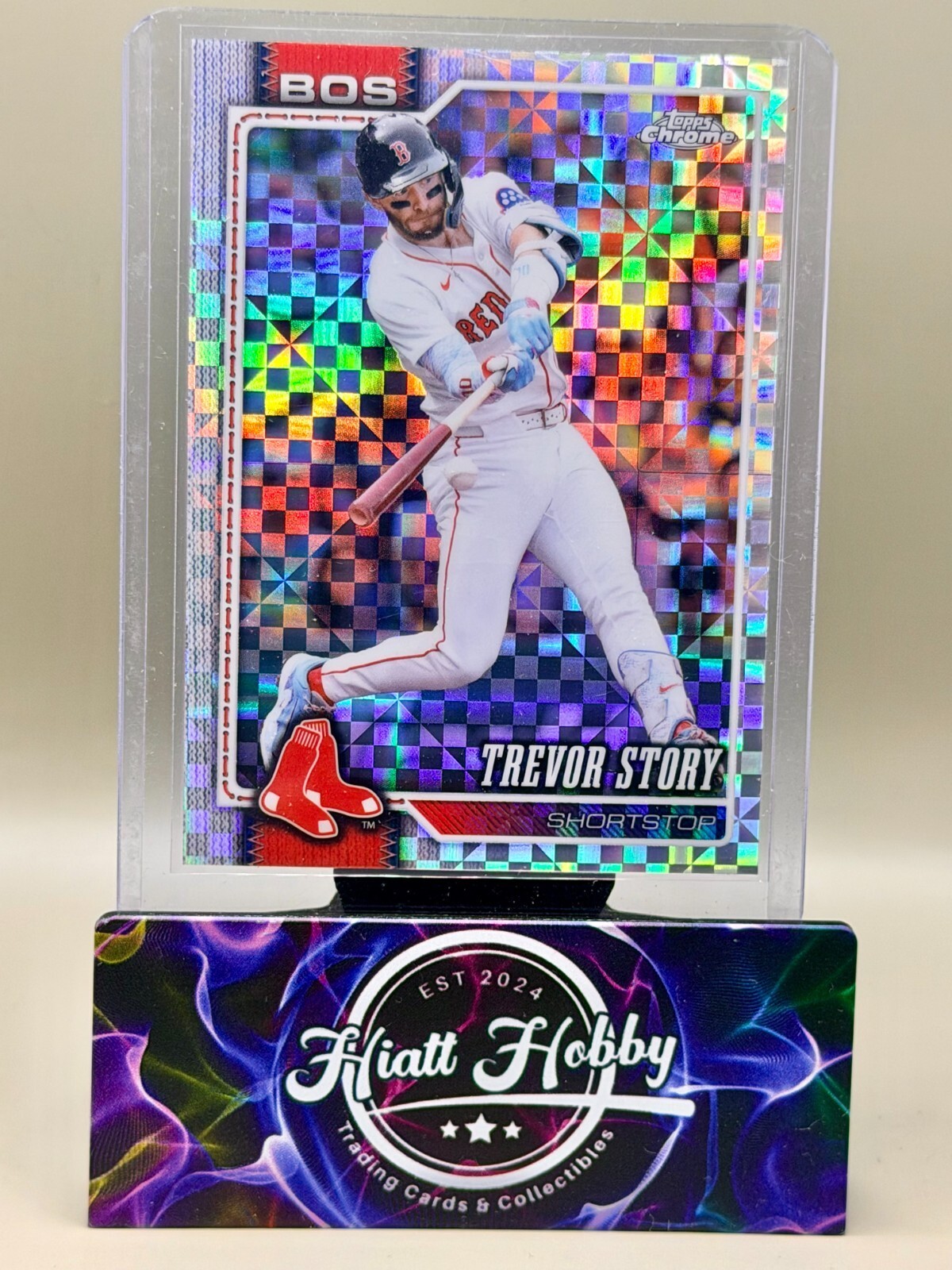 2026 Topps Chrome - #65 Trevor Story - X-Fractor