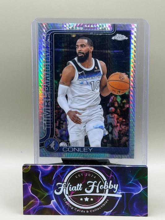 2025-26 Topps Chrome - Mike Conley #132 Prism Refractor