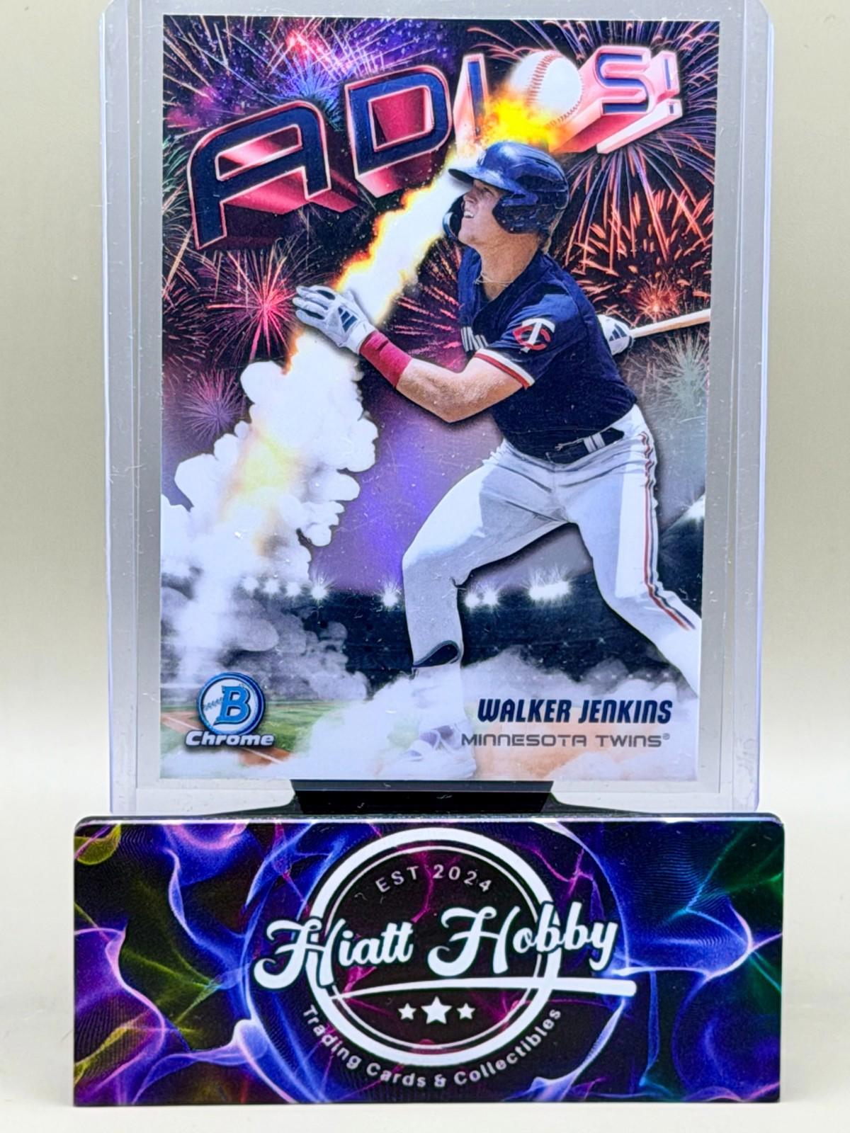 2025 Bowman Chrome - Walker Jenkins #AD-13 - Adios