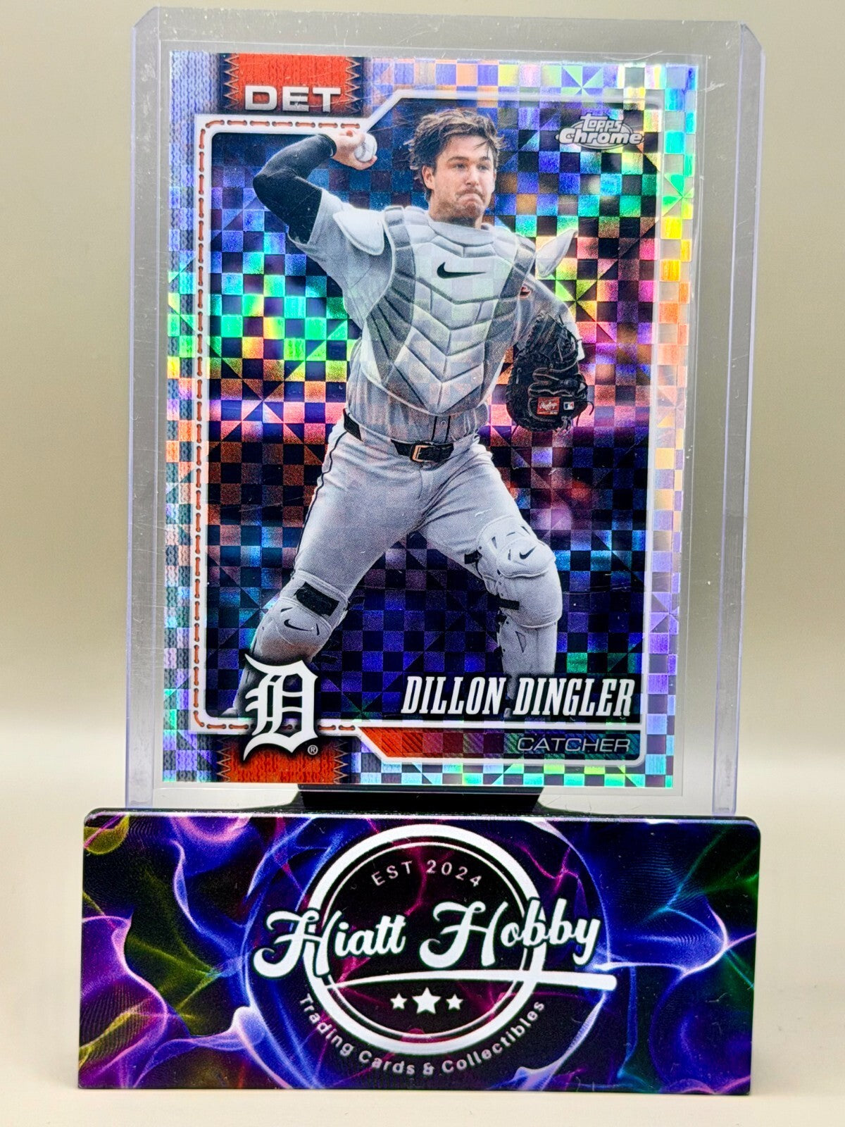 2026 Topps Chrome - #18 Dillon Dingler - X-Fractor