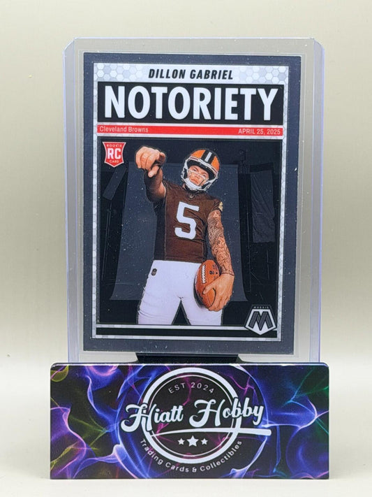 2025 Panini Mosaic Football - #19 Dillon Gabriel - Notoriety (RC)