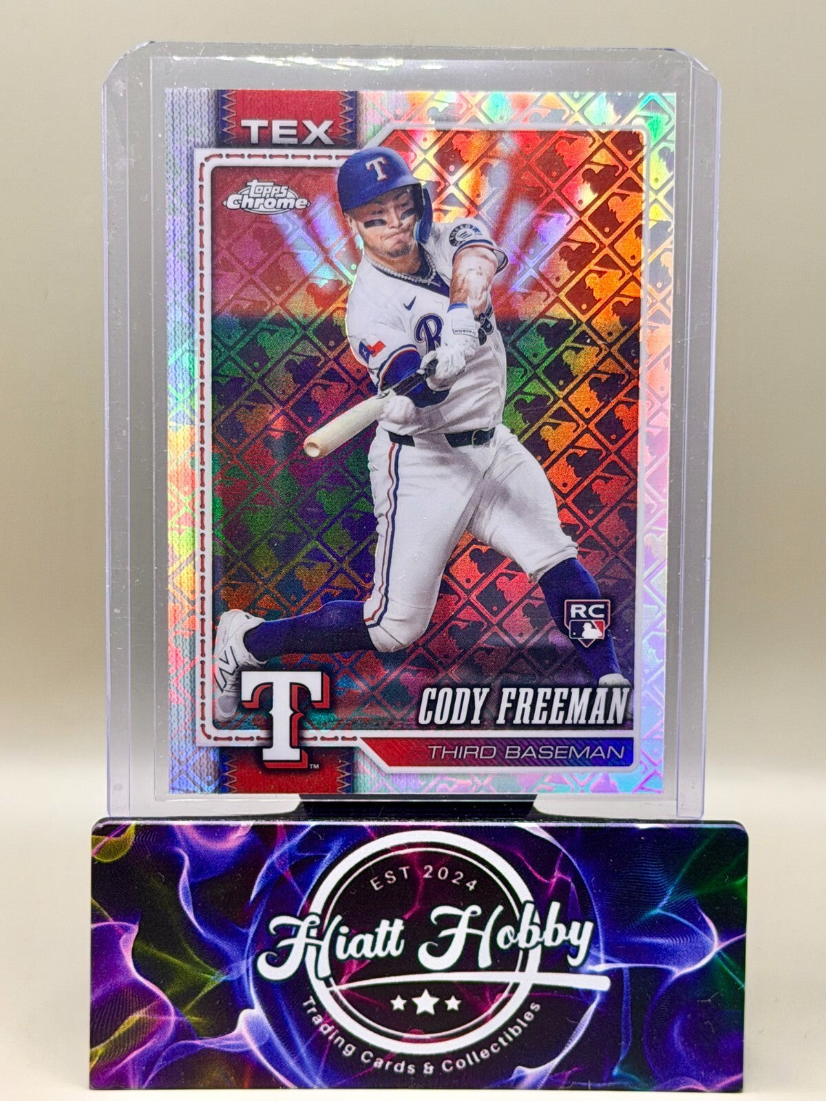 2026 Topps Chrome - #255 Cody Freeman - Logofractor (RC)