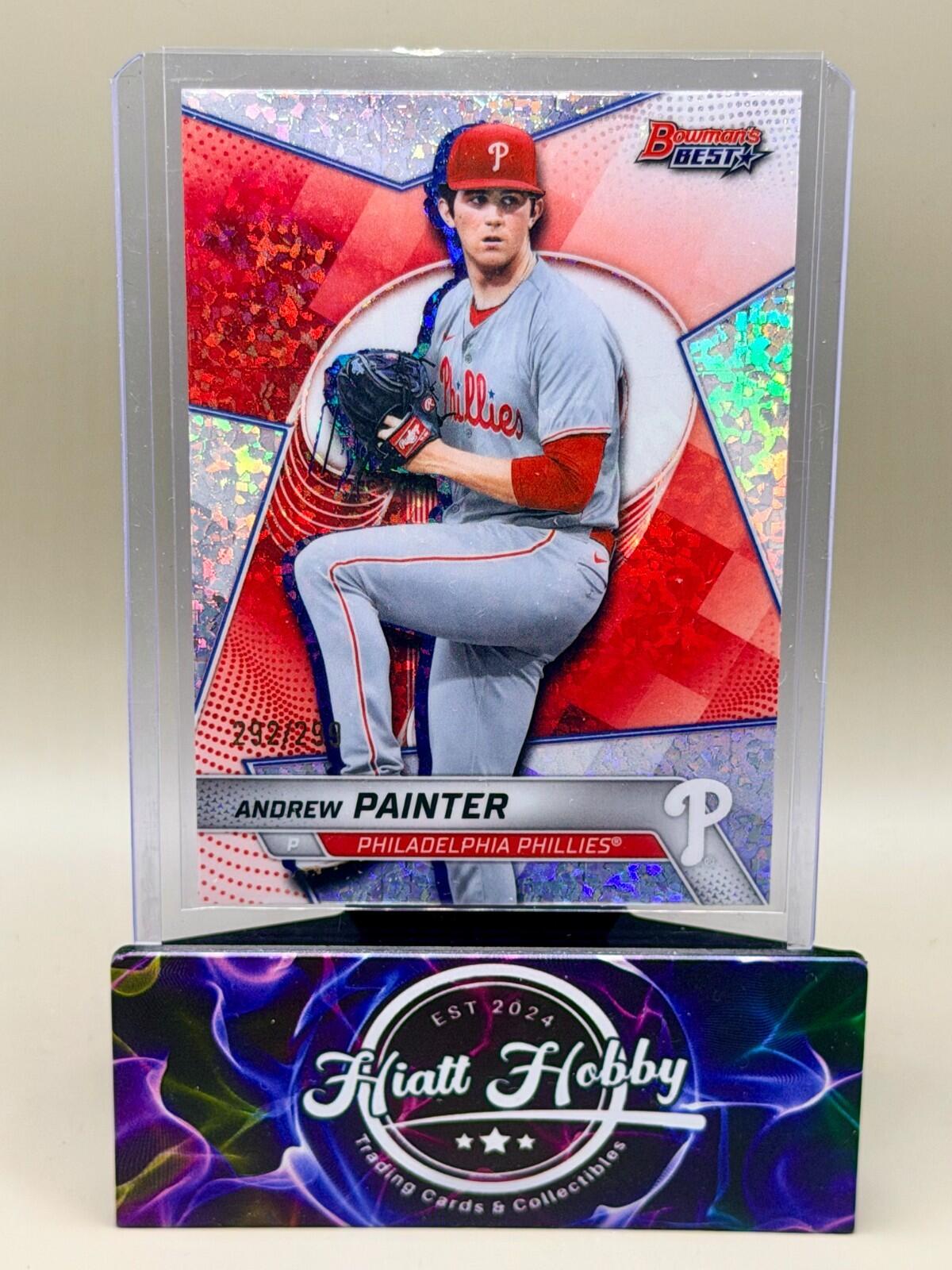 2025 Bowman's Best - #TP-11 Andrew Painter - Mini Diamond /299 (RC)