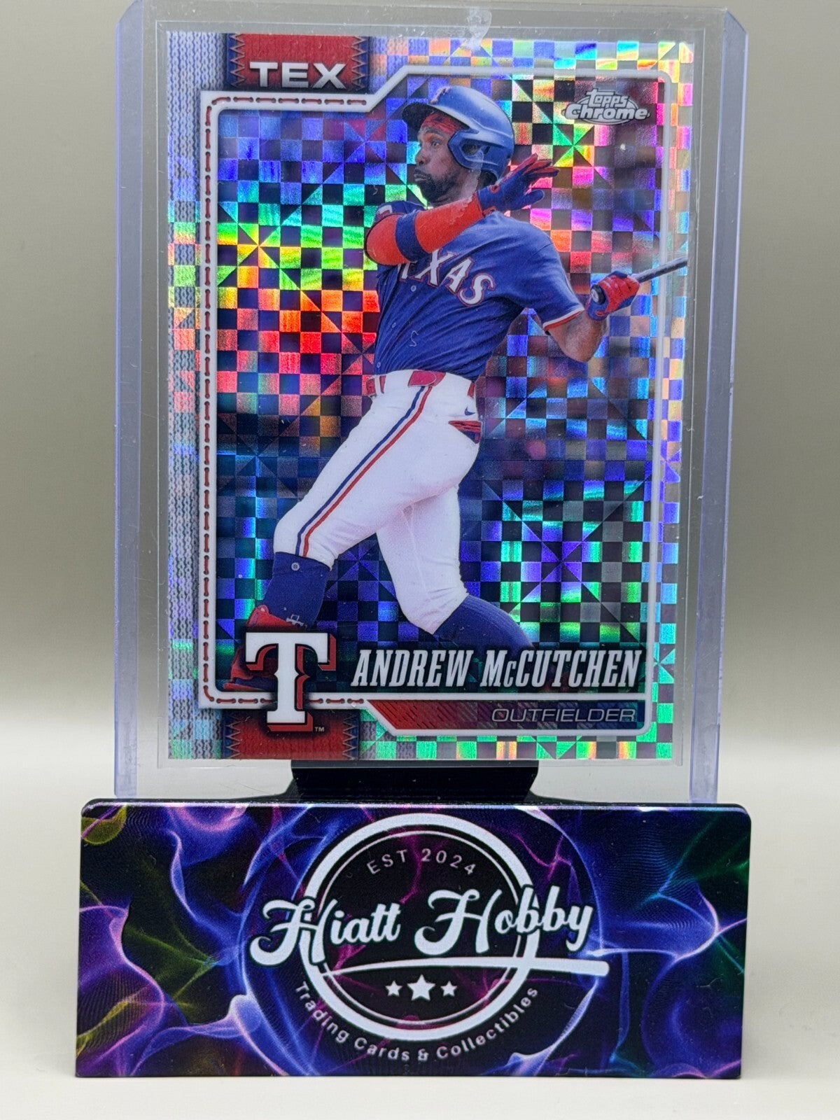 2026 Topps Chrome - #214 Andrew McCutchen - X-Fractor