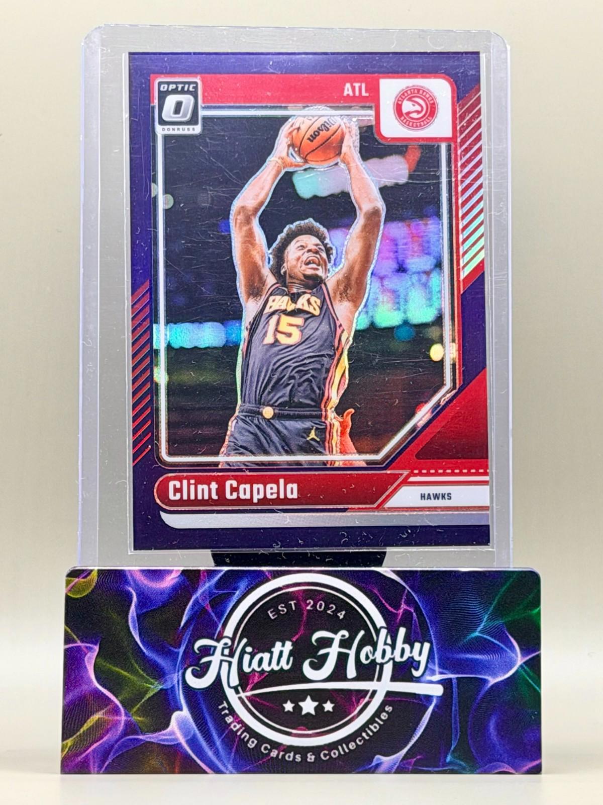 2024-25 Panini Donruss Optic - Clint Capela #209 - Purple Prizm