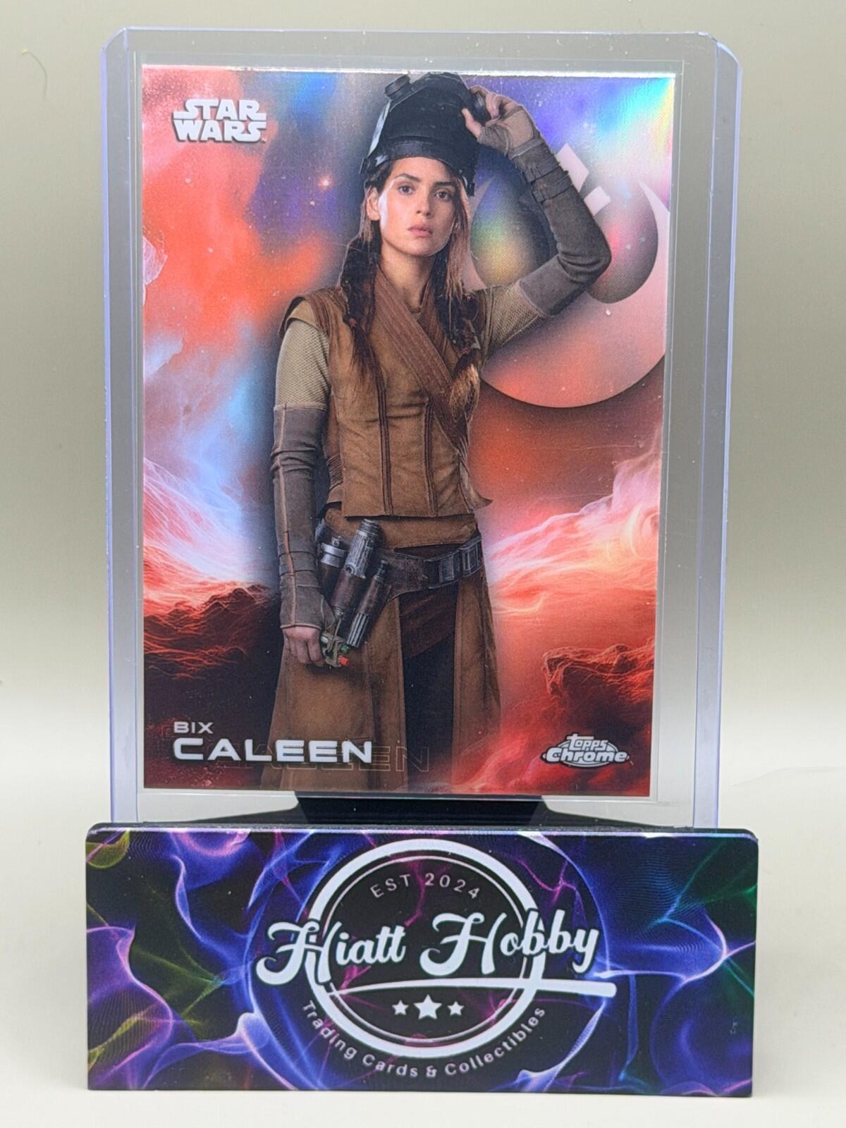 2025 Topps Chrome Star Wars - #9 Bix Caleen - Refractor