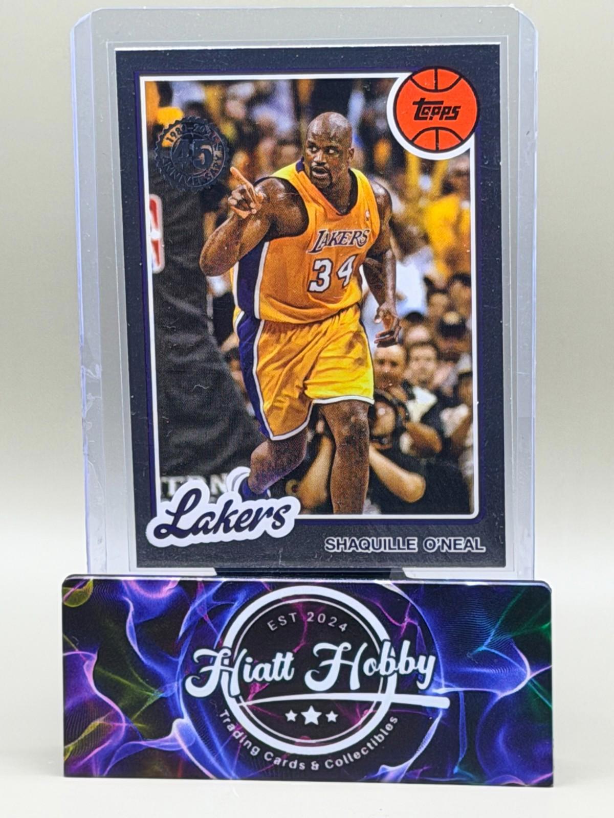 2025-26 Topps Basketball - Shaquille O'Neal #80BK-4 - 45th Anniversary