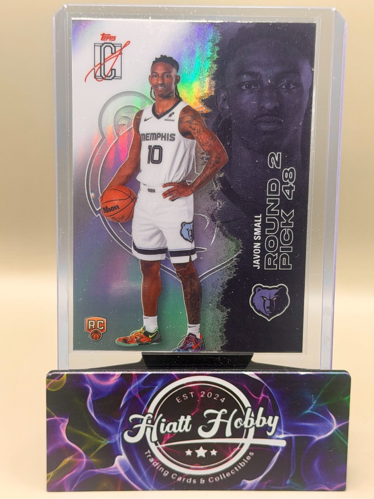 2025-26 Topps Signature Class - #142 Javon Small - Chrome Refractor (RC)