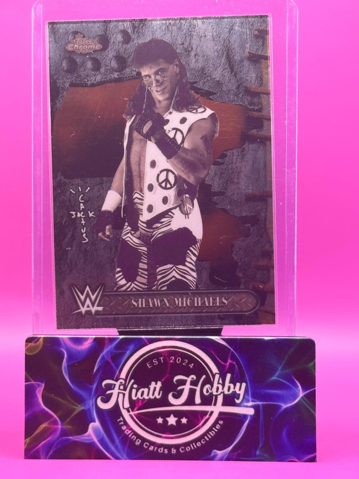 2025 Topps Chrome Cactus Jack WWE - Shawn Michaels #80