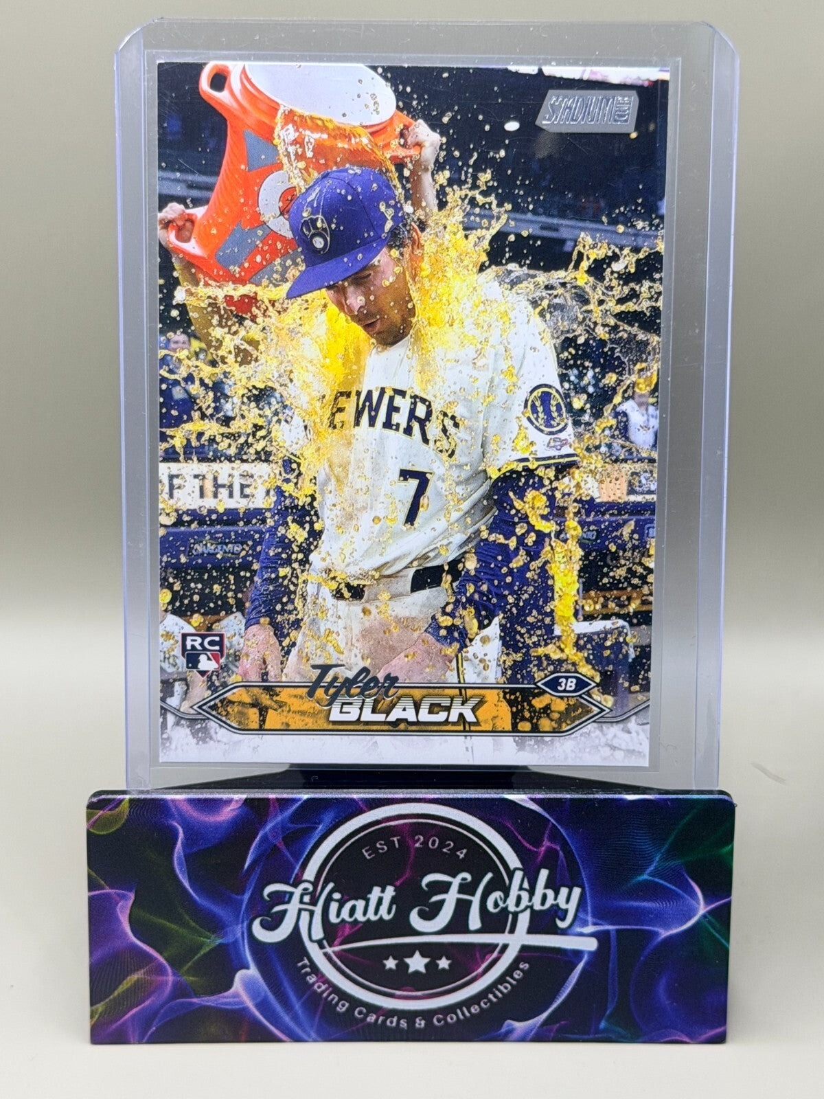2024 Topps Stadium Club - #177 Tyler Black (RC)