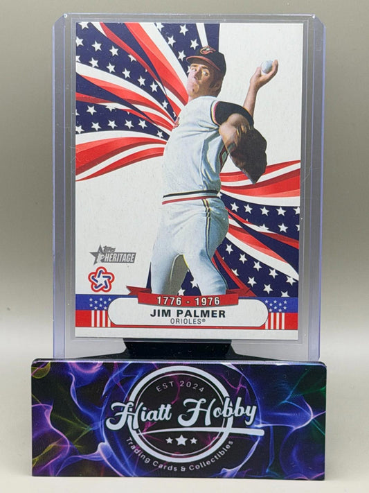 2025 Topps Heritage High Number - Bicentennial Stars Jim Palmer #BS-8