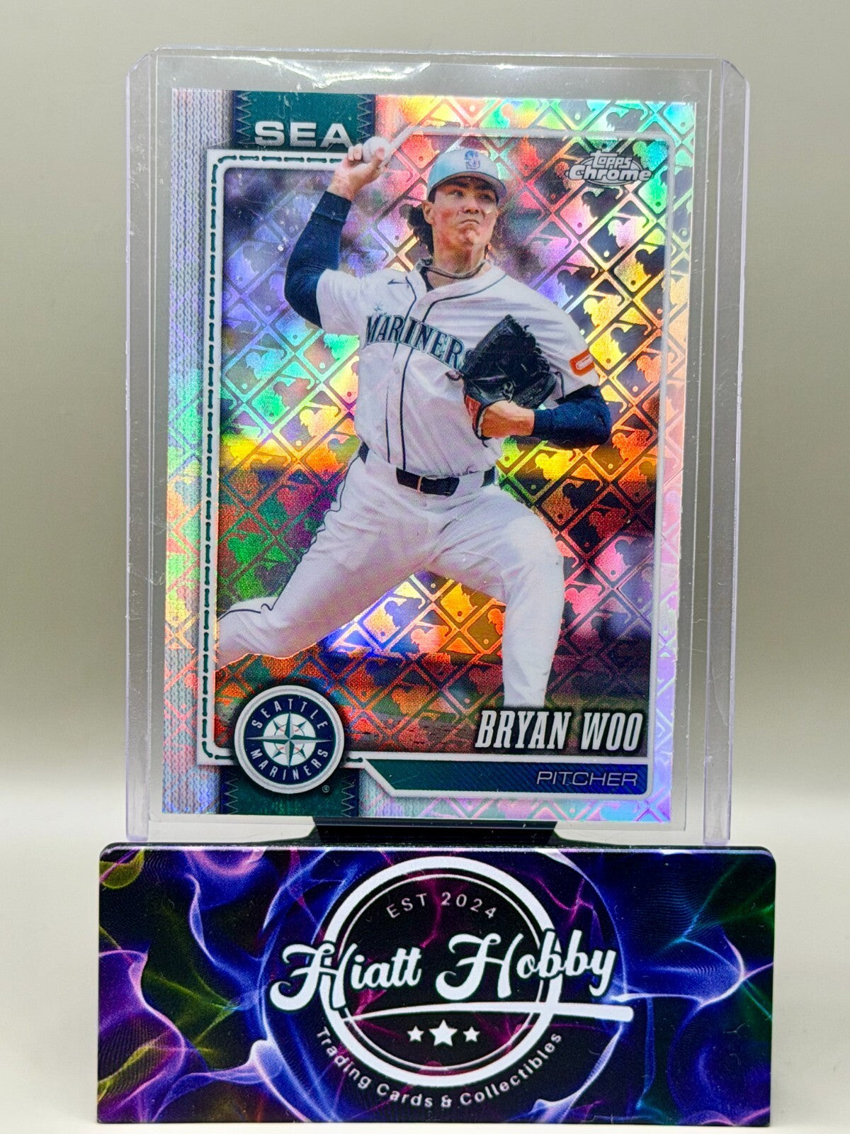 2026 Topps Chrome - #31 Bryan Woo - Logofractor
