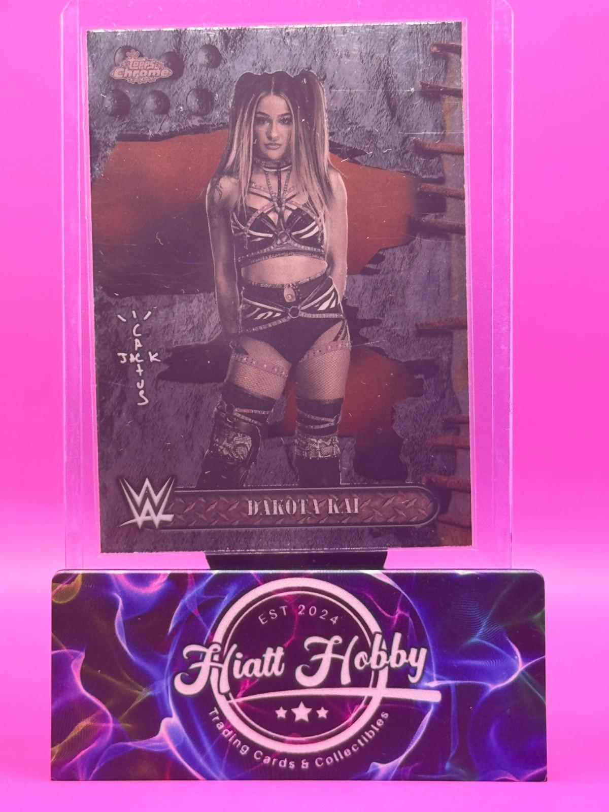 2025 Topps Chrome Cactus Jack WWE - Dakota Kai #85