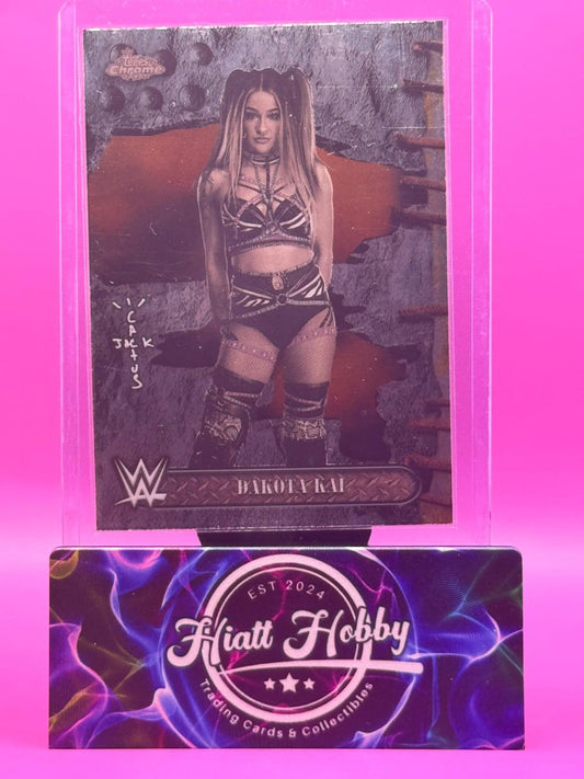 2025 Topps Chrome Cactus Jack WWE - Dakota Kai #85