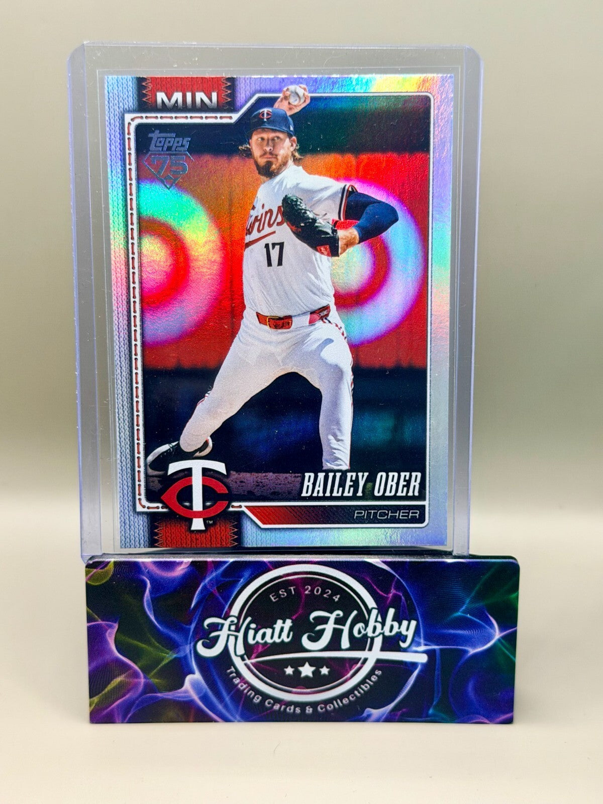 2026 Topps Series 1 - #31 Bailey Ober - Rainbow Foil