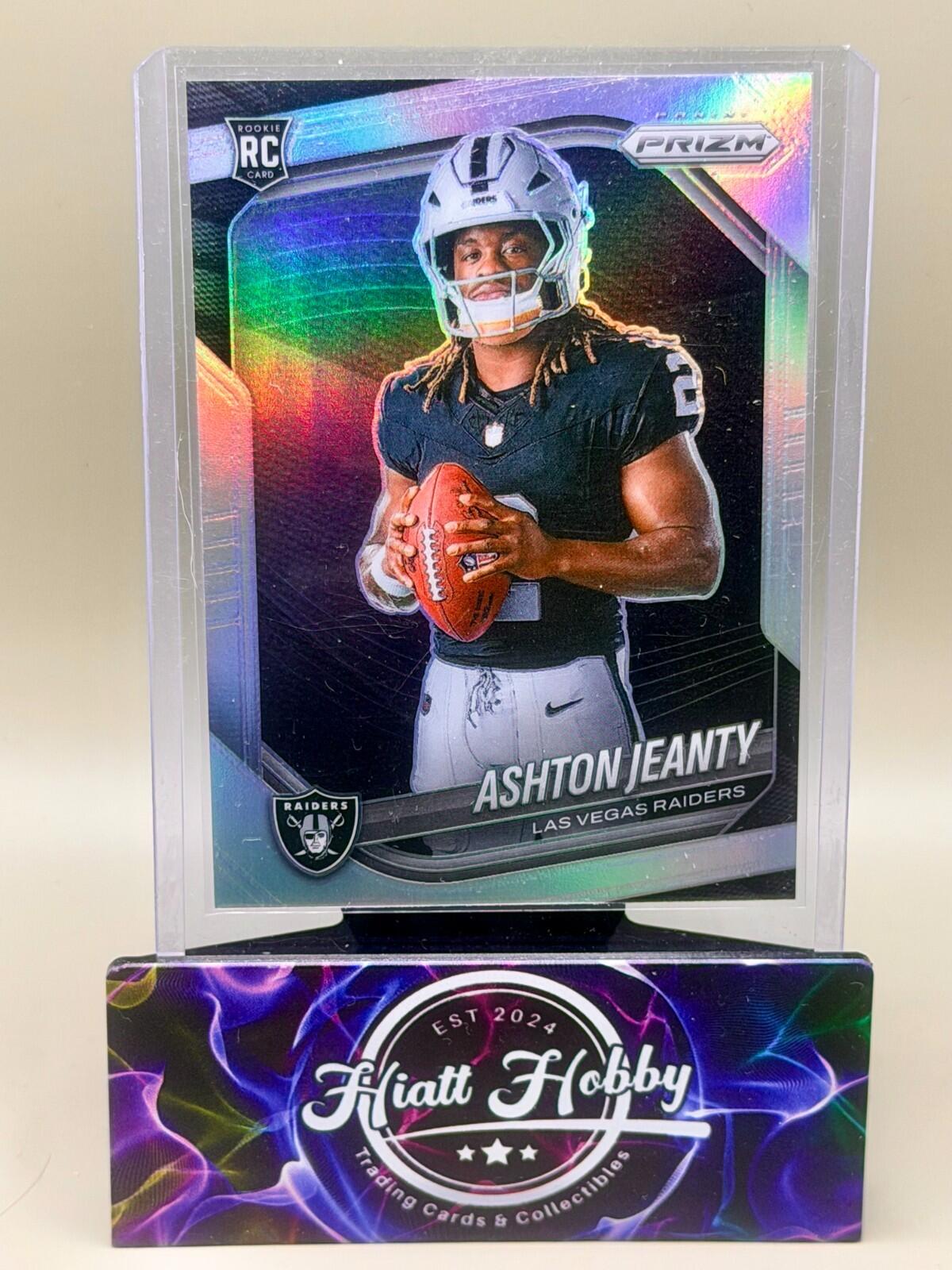 2025 Panini Prizm Football - #421 Ashton Jeanty - Silver Holo Image Variation (R