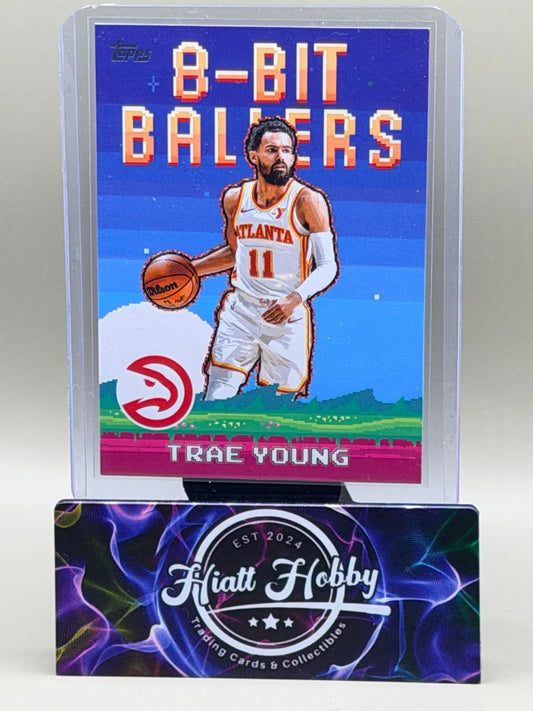 2025-26 Topps Basketball - Trae Young #8B-6 - 8-Bit Ballers