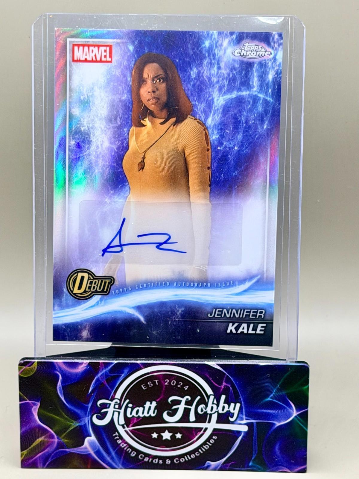 2025 Topps Chrome Marvel Studios - Jennifer Kale #AA-SZ - Refractor Auto