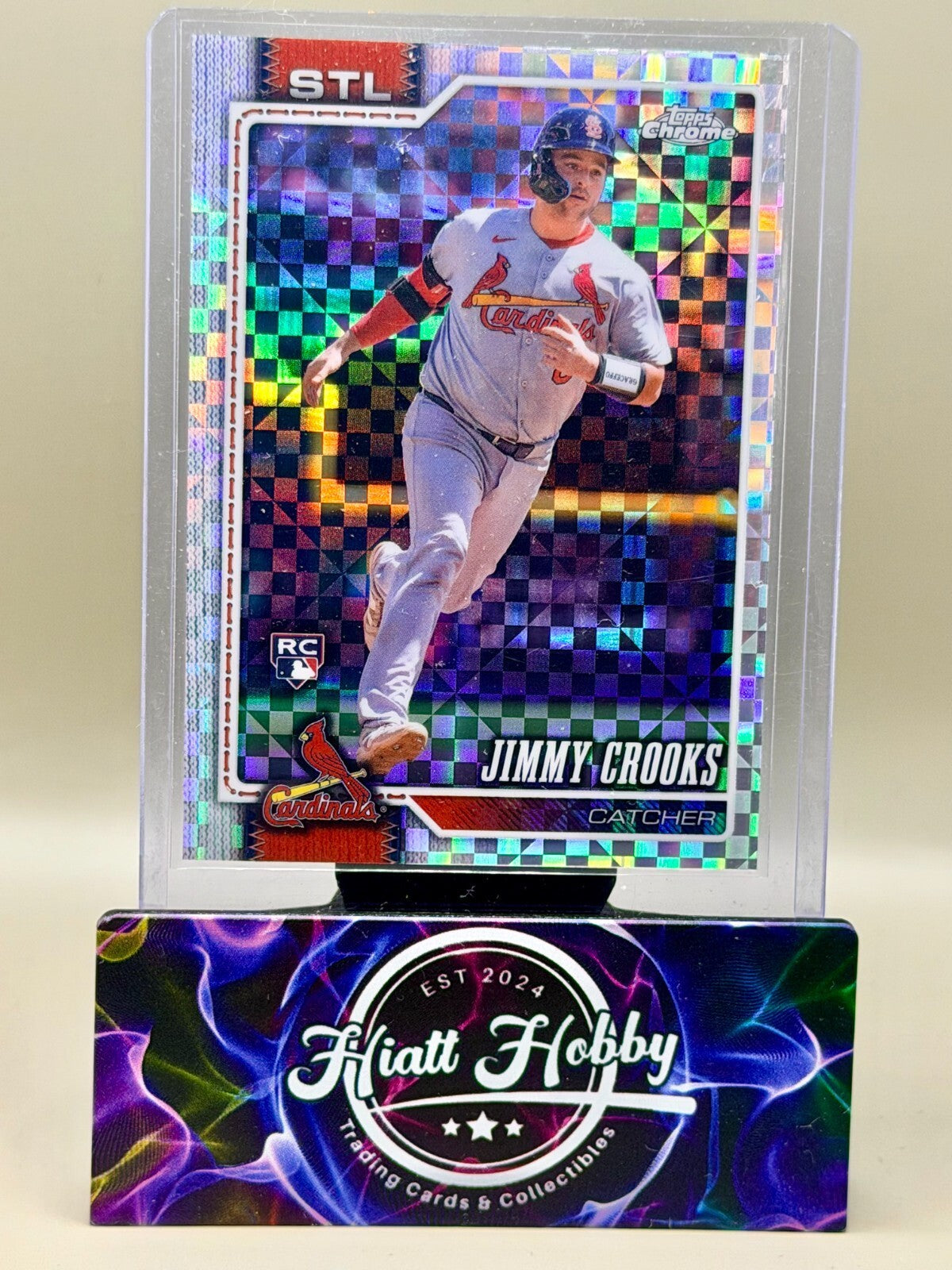 2026 Topps Chrome - #291 Jimmy Crooks - X-Fractor (RC)