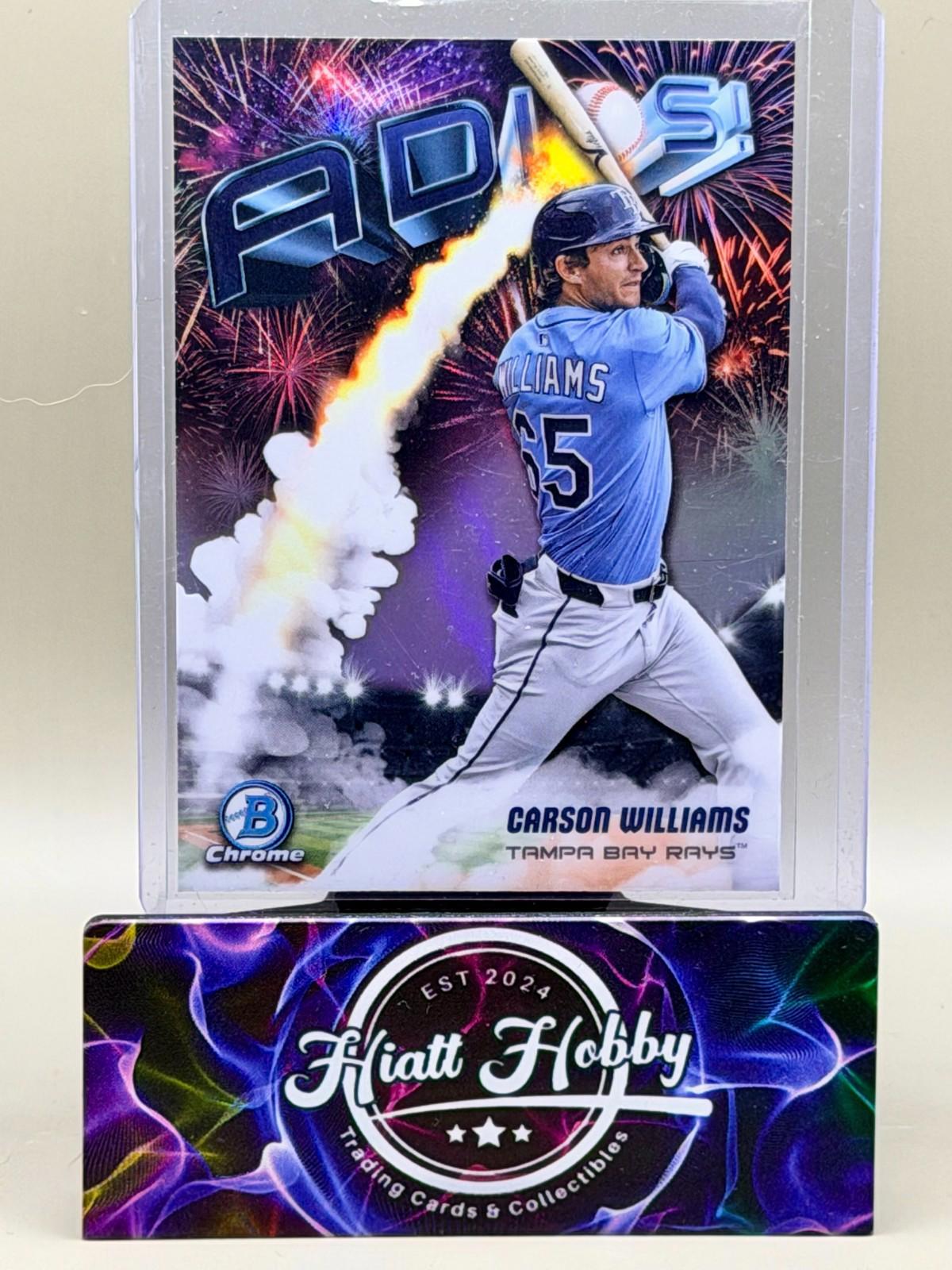 2025 Bowman Chrome - Carson Williams #AD-21 - Adios (RC)
