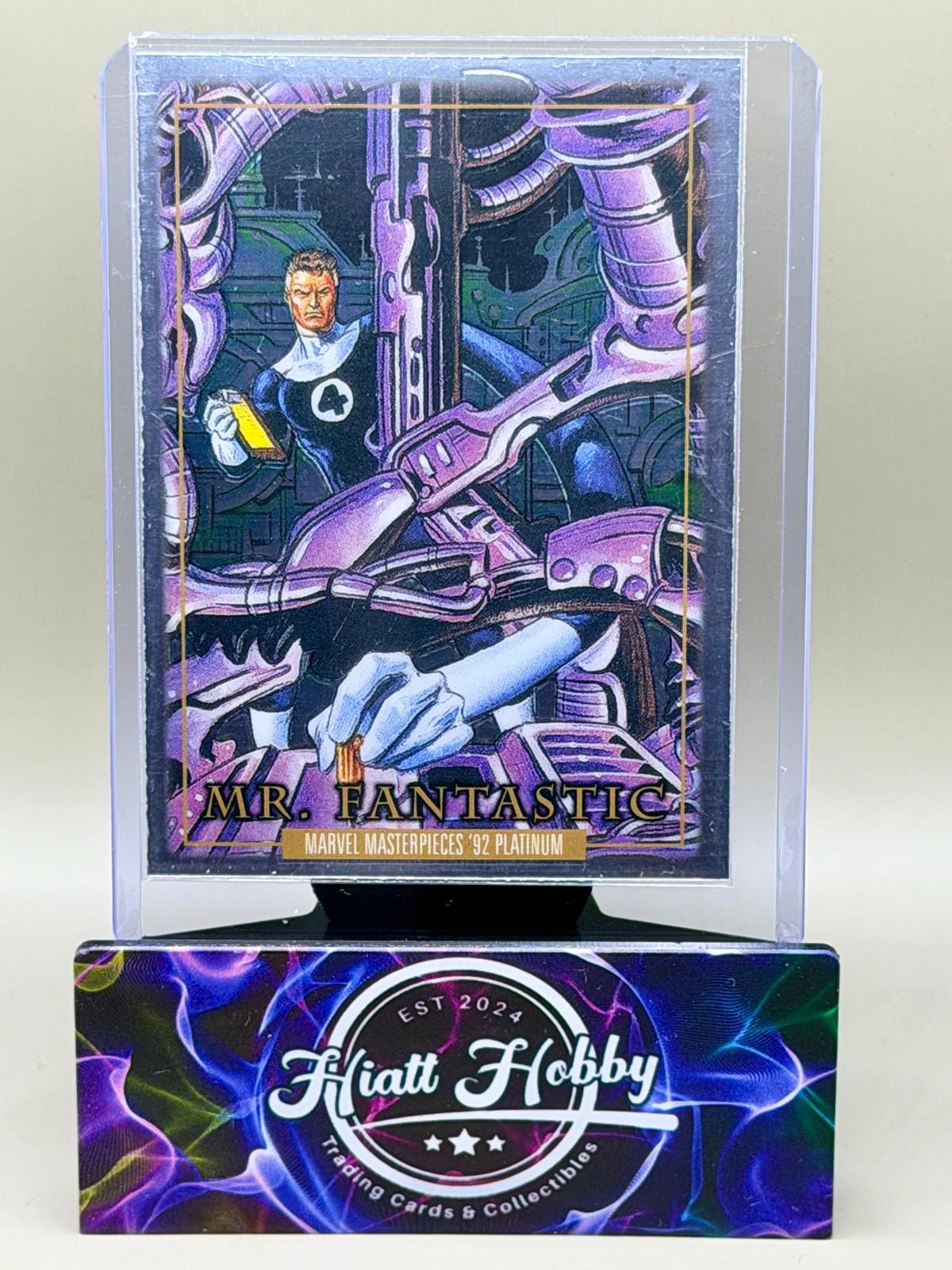 2024 Panini Skybox Marvel Masterpieces '92 Platinum - Mr Fantastic #59